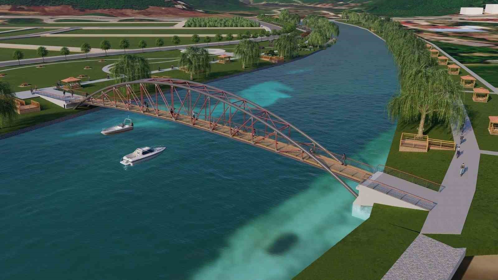 Turnasuyu Kordon Park, yaya köprüsüyle bütünleşecek
