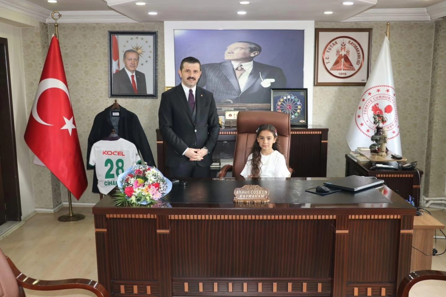 Tutak’ta 23 Nisan Çocuk bayramı coşkuyla kutlandı
