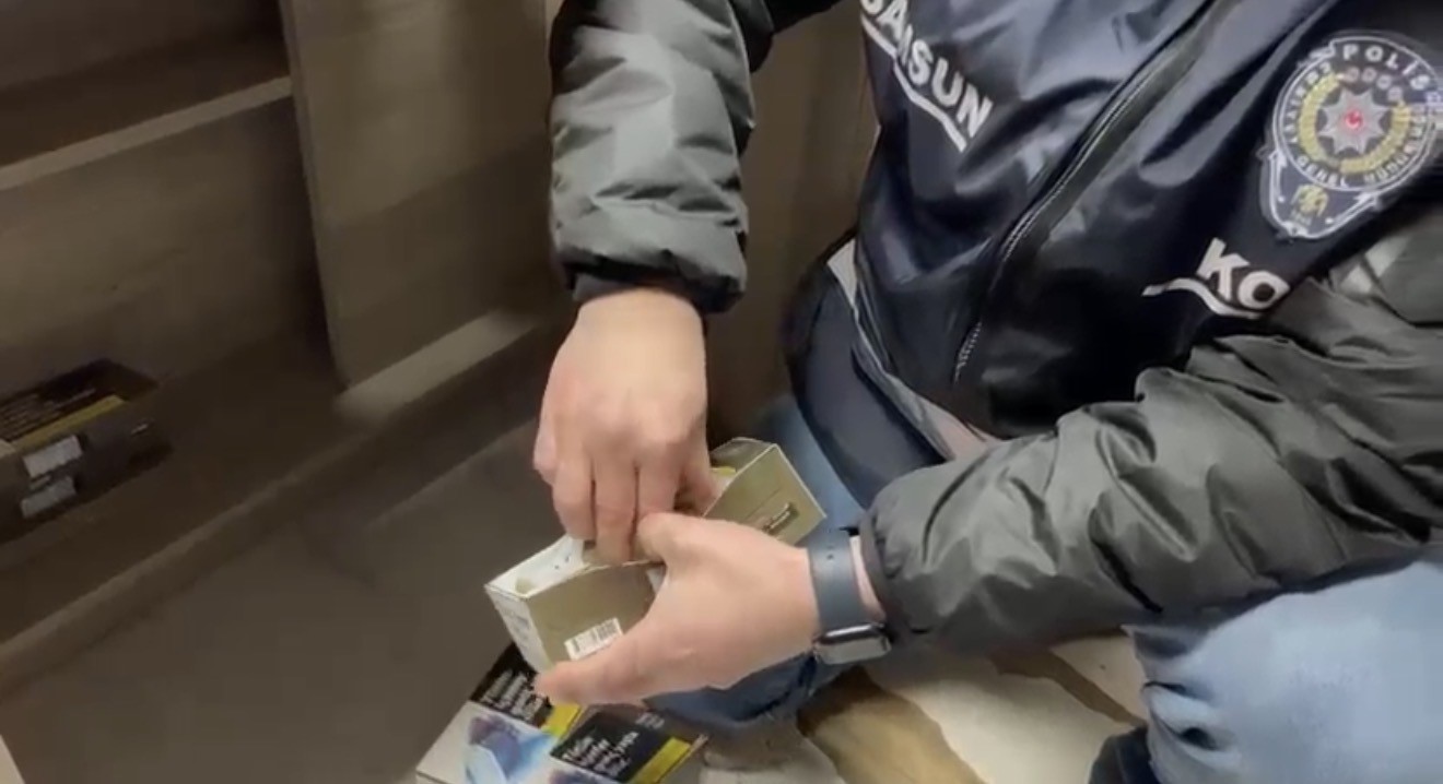 Tütün operasyonunda 22 bin doldurulmuş makaron ele geçirildi
