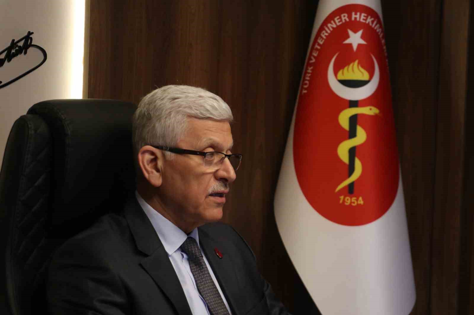 TVHB Başkanı Eroğlu: "Veteriner hekimler fiili hizmet dediğimiz haktan maalesef faydalanamıyorlar"
