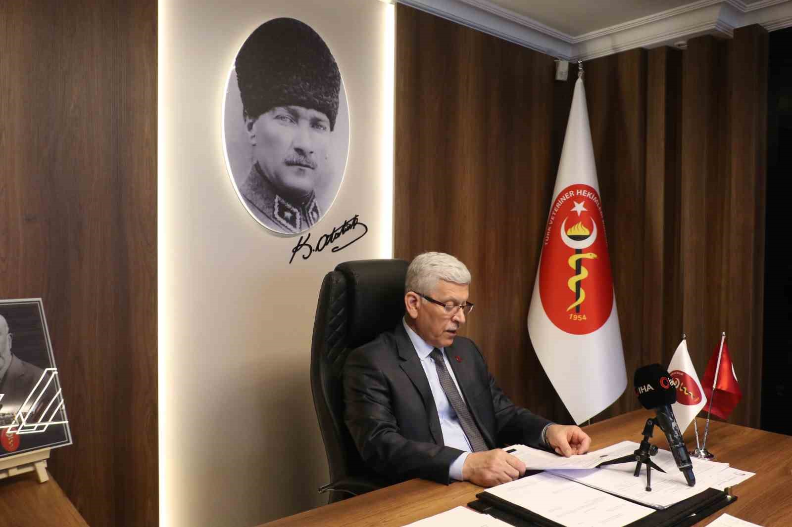 TVHB Başkanı Eroğlu: "Veteriner hekimler fiili hizmet dediğimiz haktan maalesef faydalanamıyorlar"
