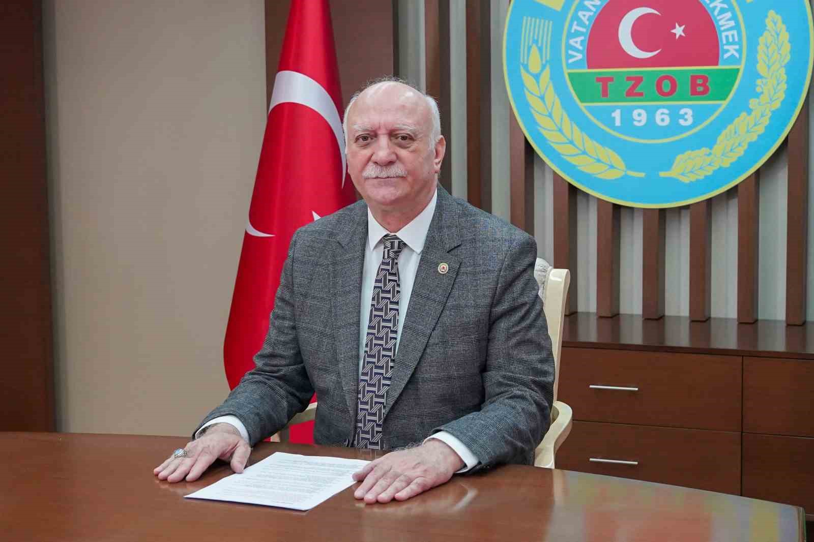 TZOB Başkanı Bayraktar: "Dünya genelinde üretilen gıdanın yaklaşık yüzde 30-35’inin israf edildiği bilinmektedir"
TZOB Başkanı Bayraktar: "Dünya genelinde üretilen gıdanın yaklaşık yüzde 30-35’inin israf edildiği bilinmektedir"