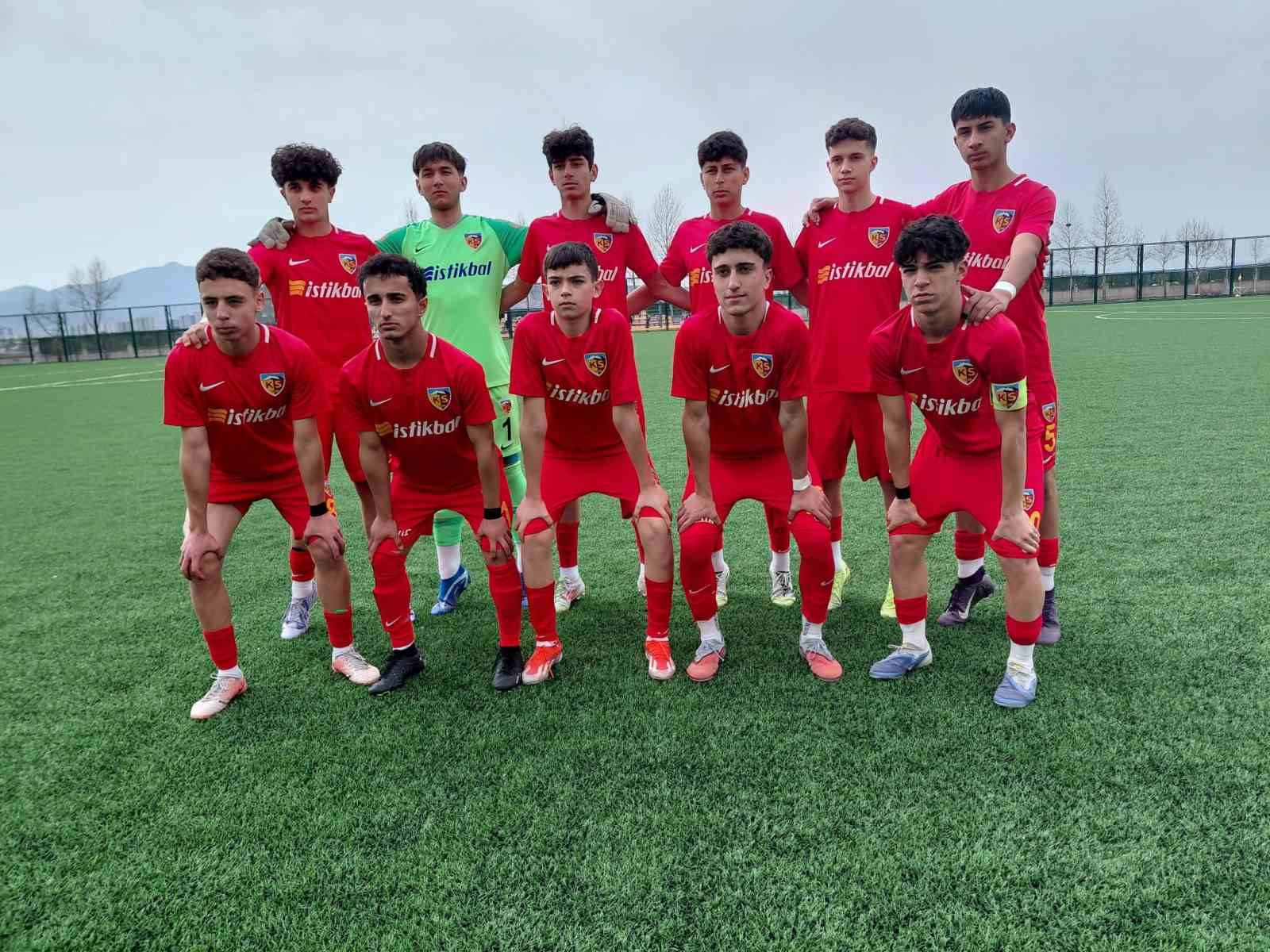 U15 Gelişim Ligi 12. Grup: Kayserispor: 4 - Alkulaspor: 1
