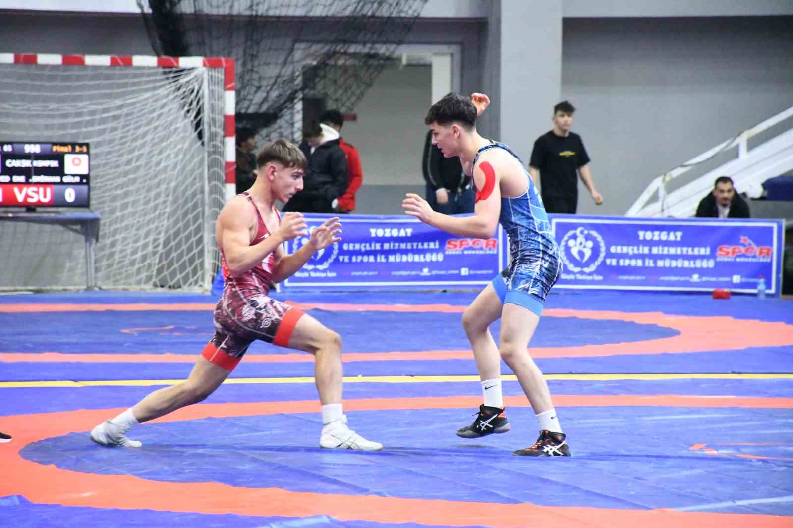 U17 Güreş Grup Müsabakaları, Yozgat’ta tamamlandı
