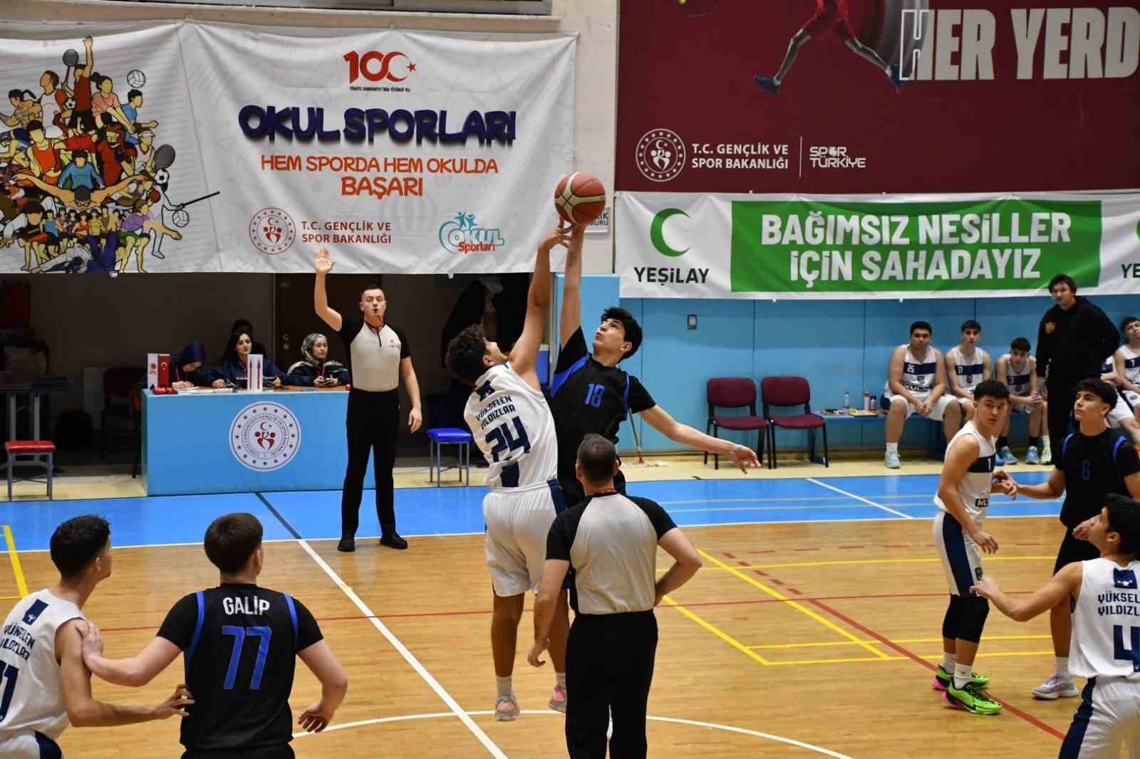 U18 Erkekler Basketbol Bölge Şampiyonası  başladı
