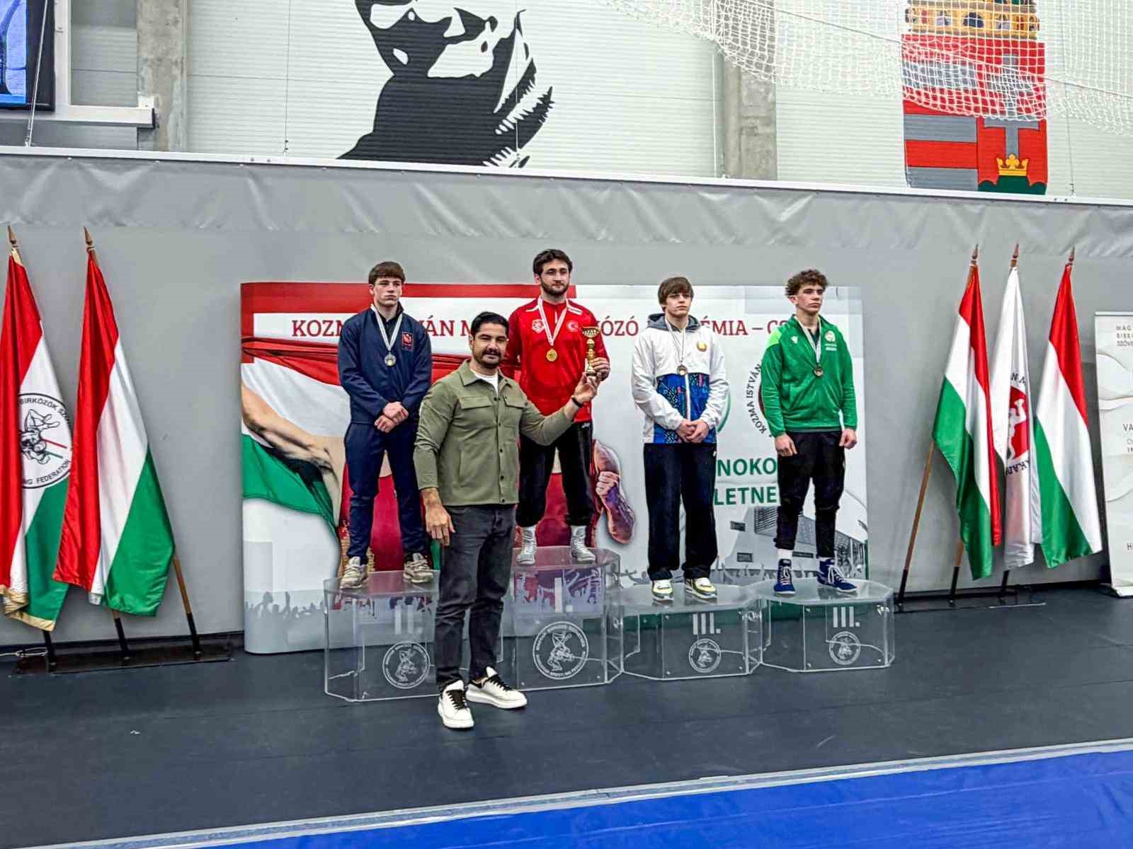 U20 Grekoromen Güreş Milli Takımı şampiyon oldu
