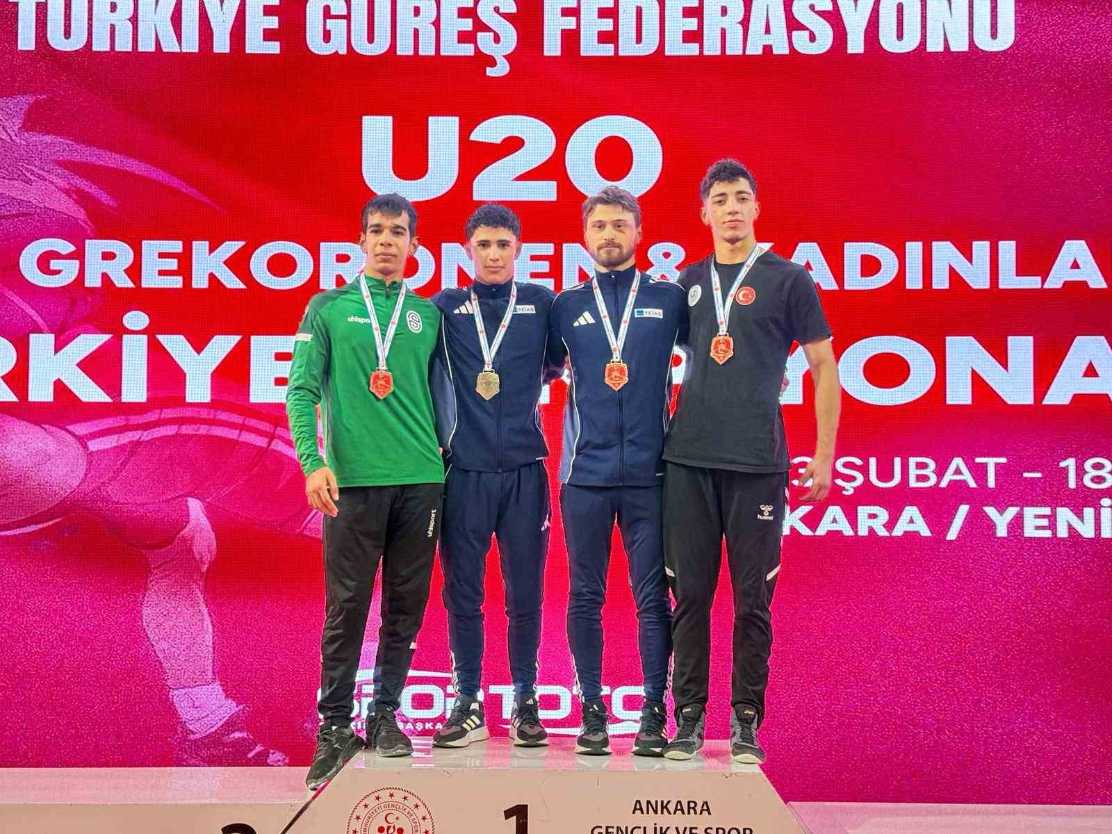 U20 Grekoromen Güreş Türkiye Şampiyonası’nda ikinci gün tamamlandı
