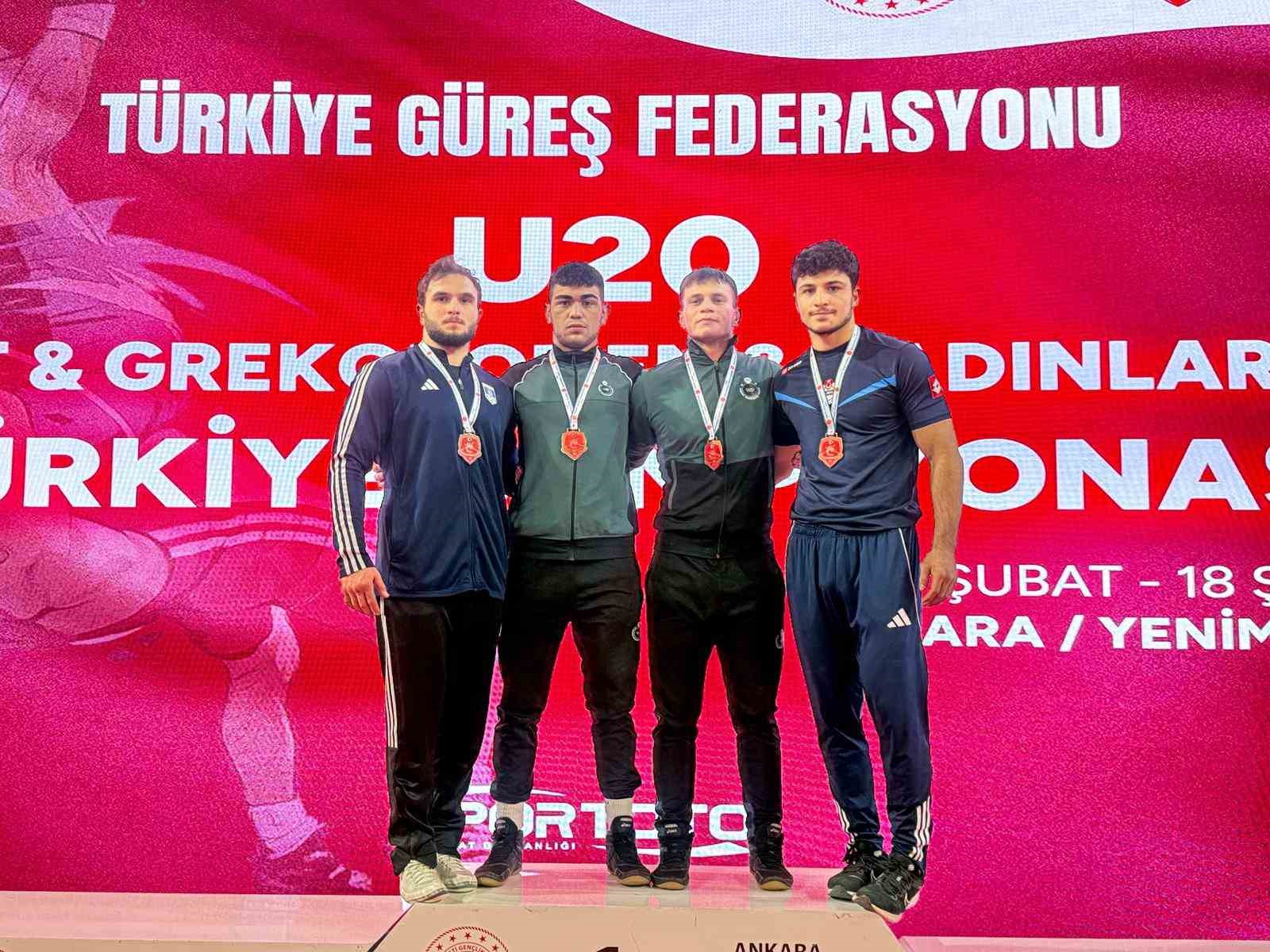 U20 Grekoromen Güreş Türkiye Şampiyonası’nda ikinci gün tamamlandı
