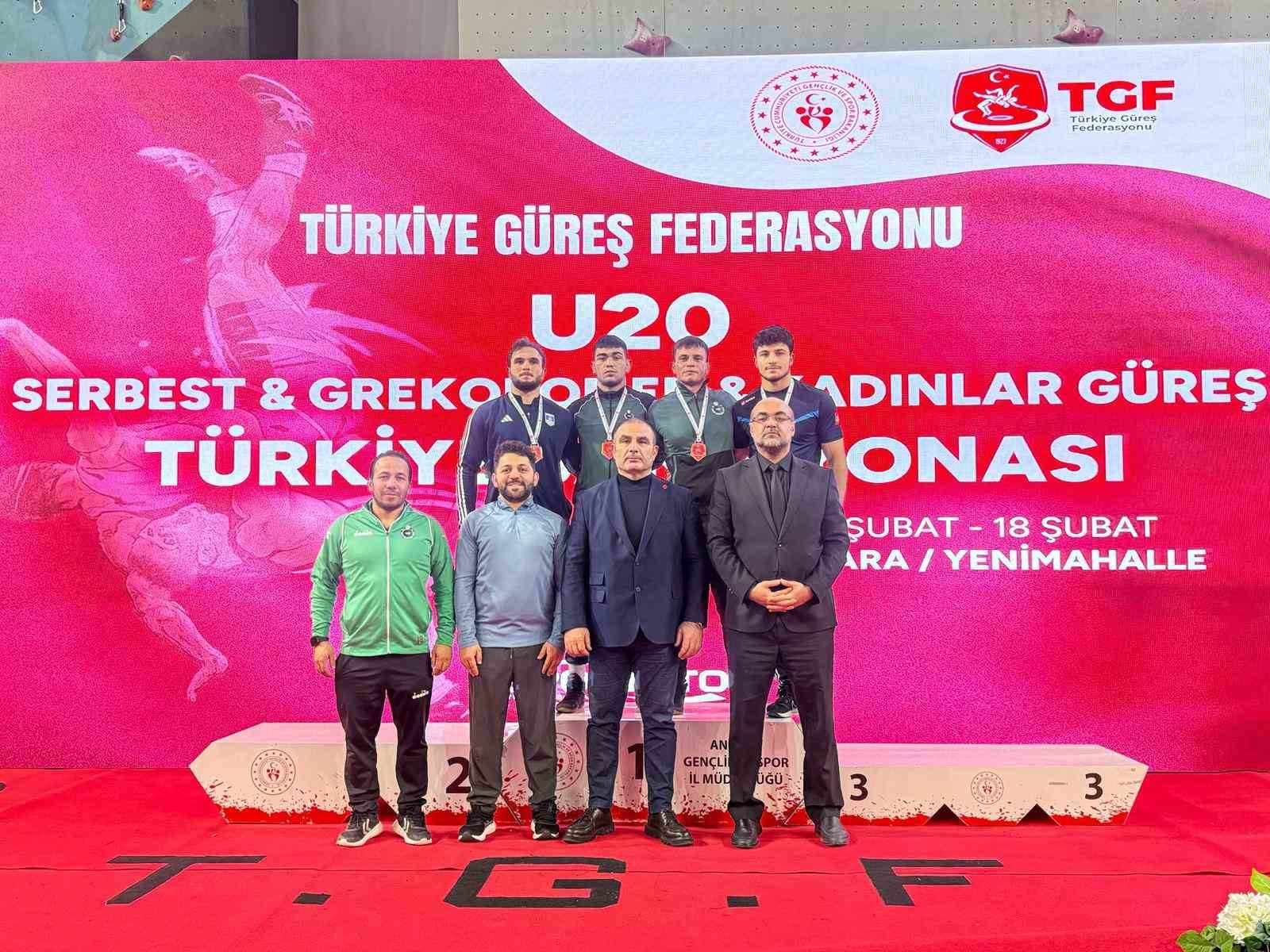U20 Grekoromen Güreş Türkiye Şampiyonası’nda ikinci gün tamamlandı
