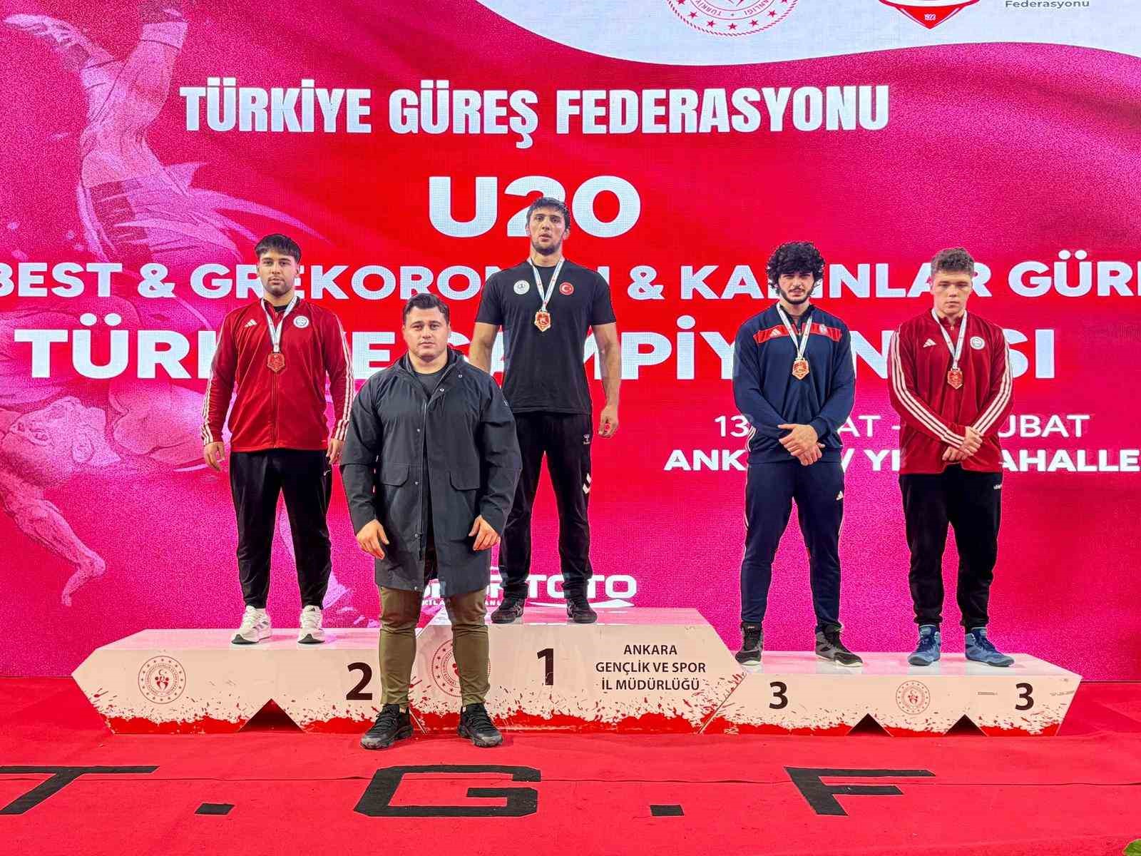 U20 Grekoromen Güreş Türkiye Şampiyonası’nda ikinci gün tamamlandı
