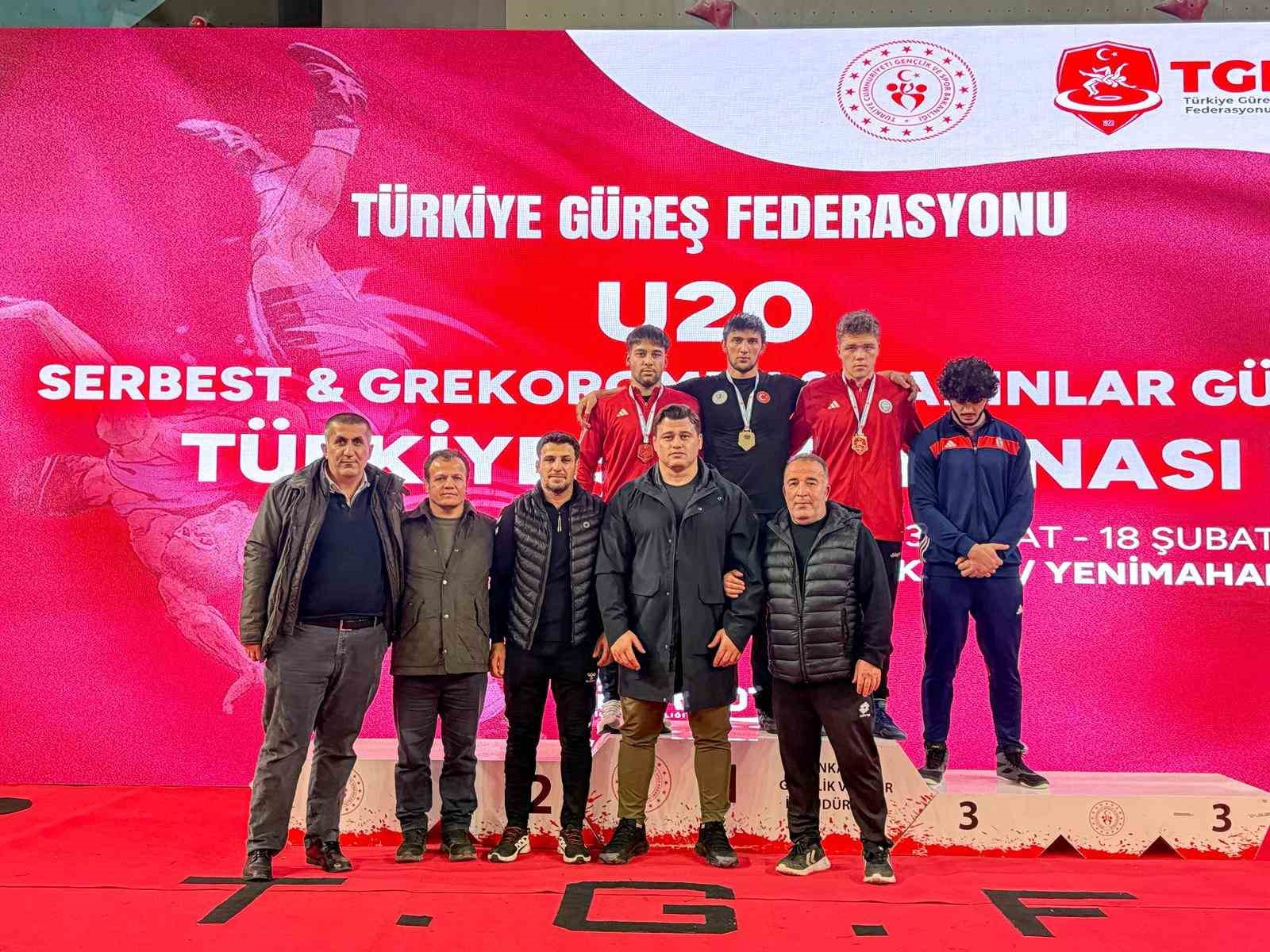 U20 Grekoromen Güreş Türkiye Şampiyonası’nda ikinci gün tamamlandı
