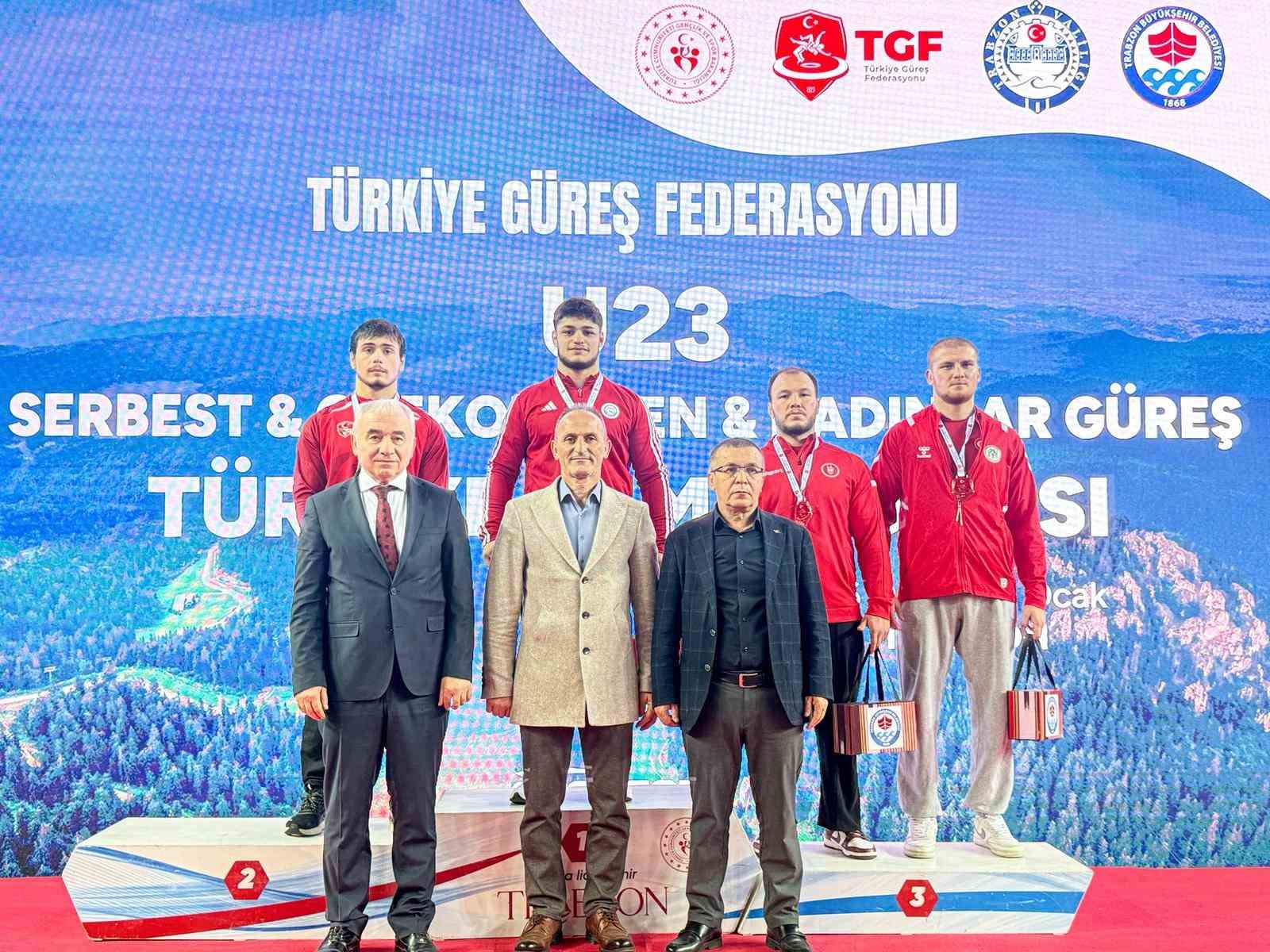U23 Grekoromen Güreş Türkiye Şampiyonası’nda ikinci gün tamamlandı
