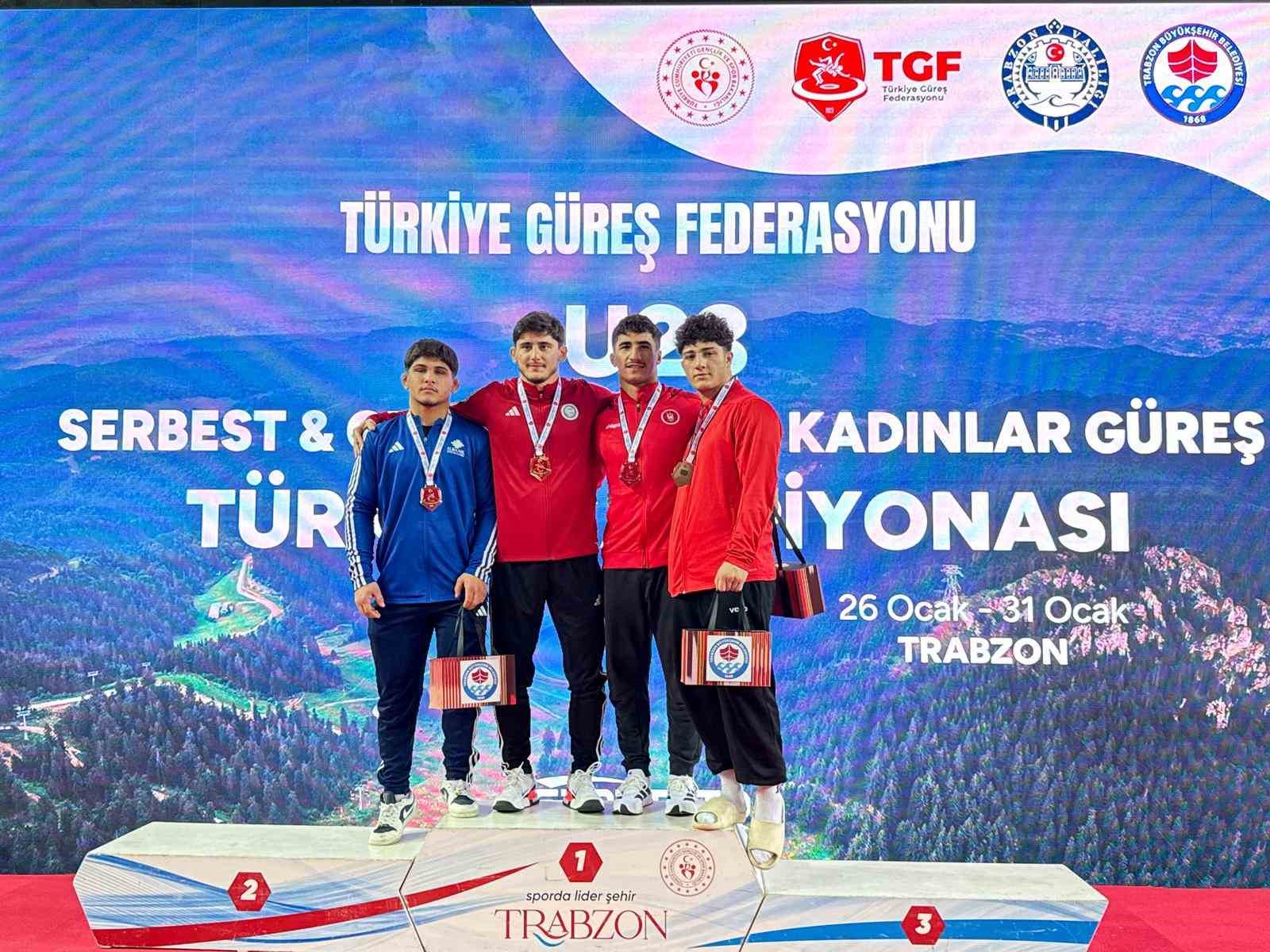 U23 Serbest Güreş Türkiye Şampiyonası sona erdi
