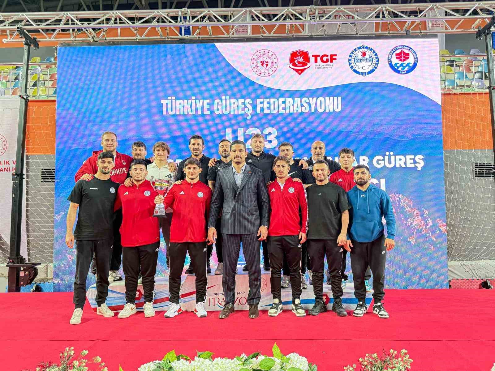 U23 Serbest Güreş Türkiye Şampiyonası sona erdi
