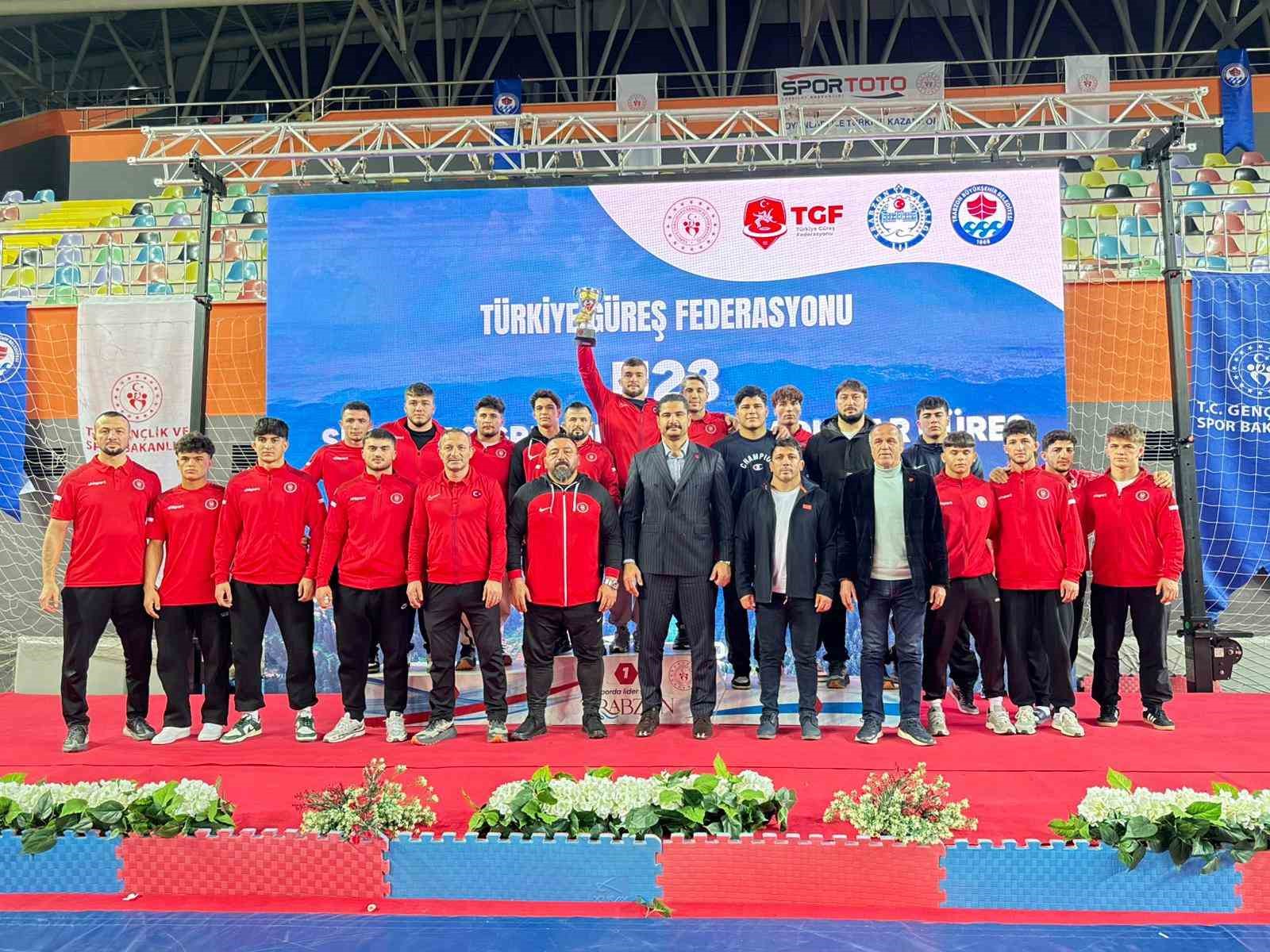 U23 Serbest Güreş Türkiye Şampiyonası sona erdi
