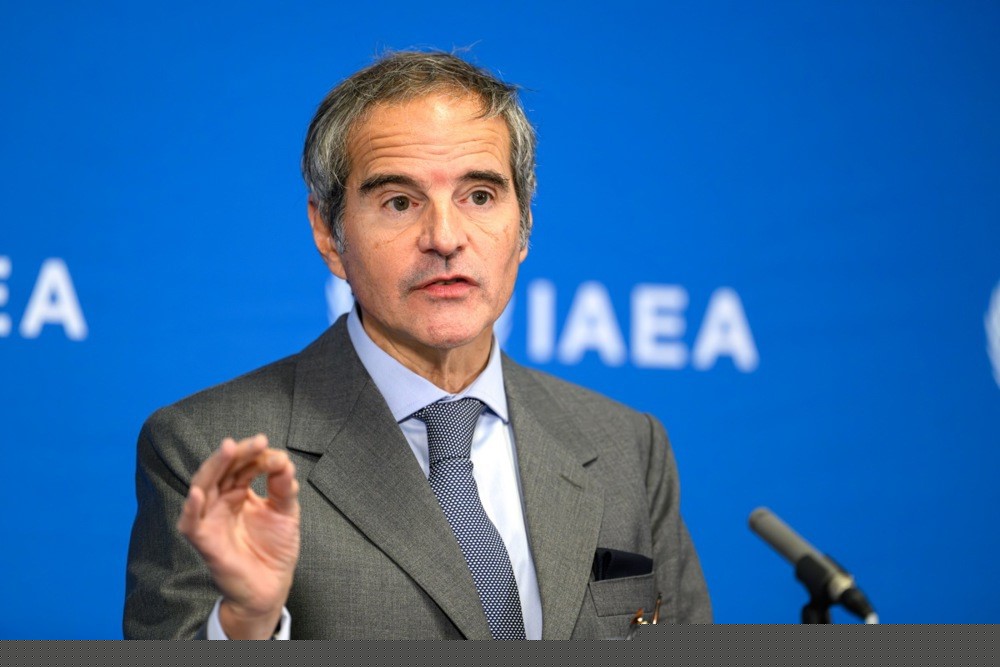 UAEA Başkanı Grossi: "İsfahan’da 200 kilogramdan biraz fazla yüzde 60 oranında zenginleştirilmiş uranyum olduğunu düşünüyoruz"
