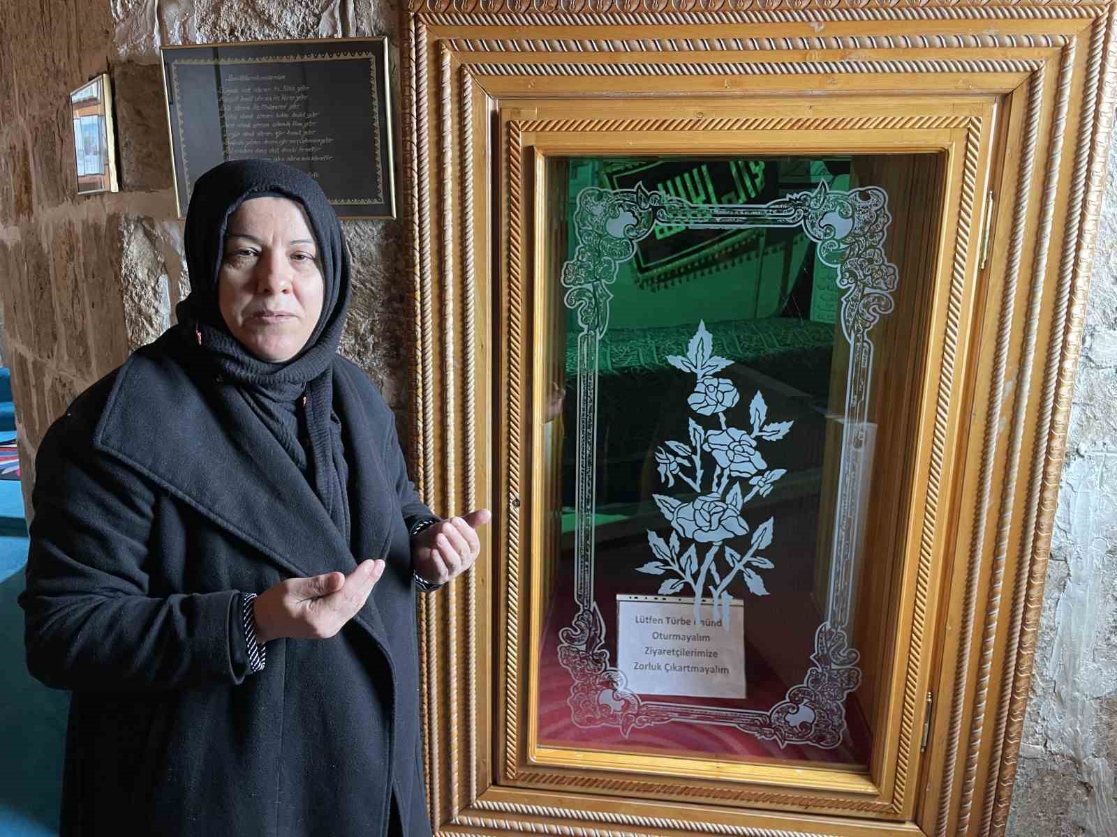 Uçurumun kıyısındaki türbede Ramazan yoğunluğu yaşanıyor
