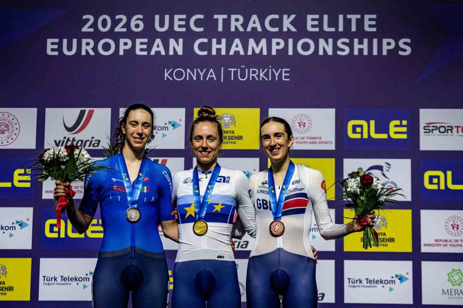 UEC 2026 Avrupa Pist Bisikleti Şampiyonası’nda dördüncü gün geride kaldı
