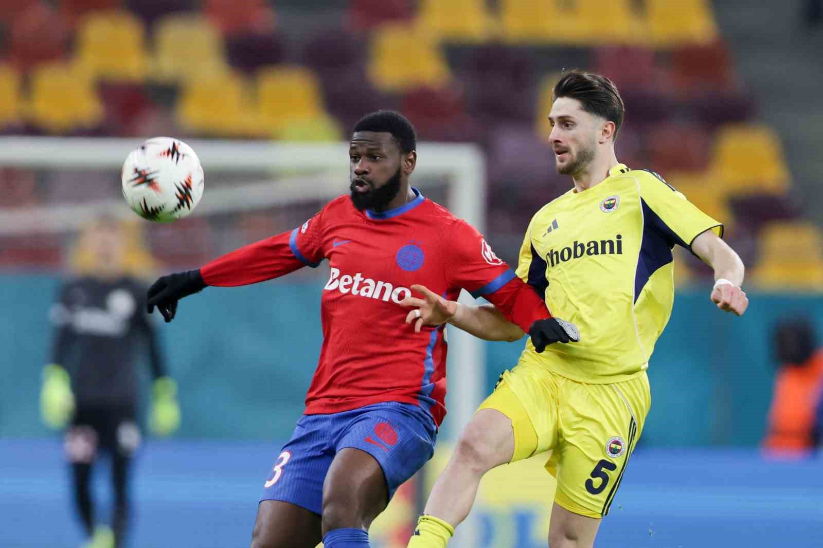 UEFA Avrupa Ligi: FCSB: 1 - Fenerbahçe: 1 (Maç sonucu)
