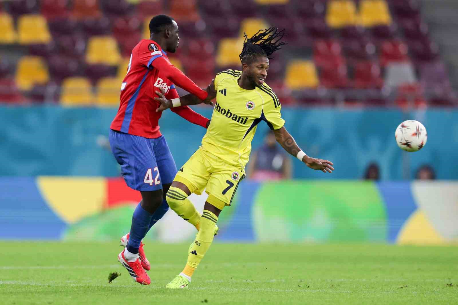 UEFA Avrupa Ligi: FCSB: 1 - Fenerbahçe: 1 (Maç sonucu)
