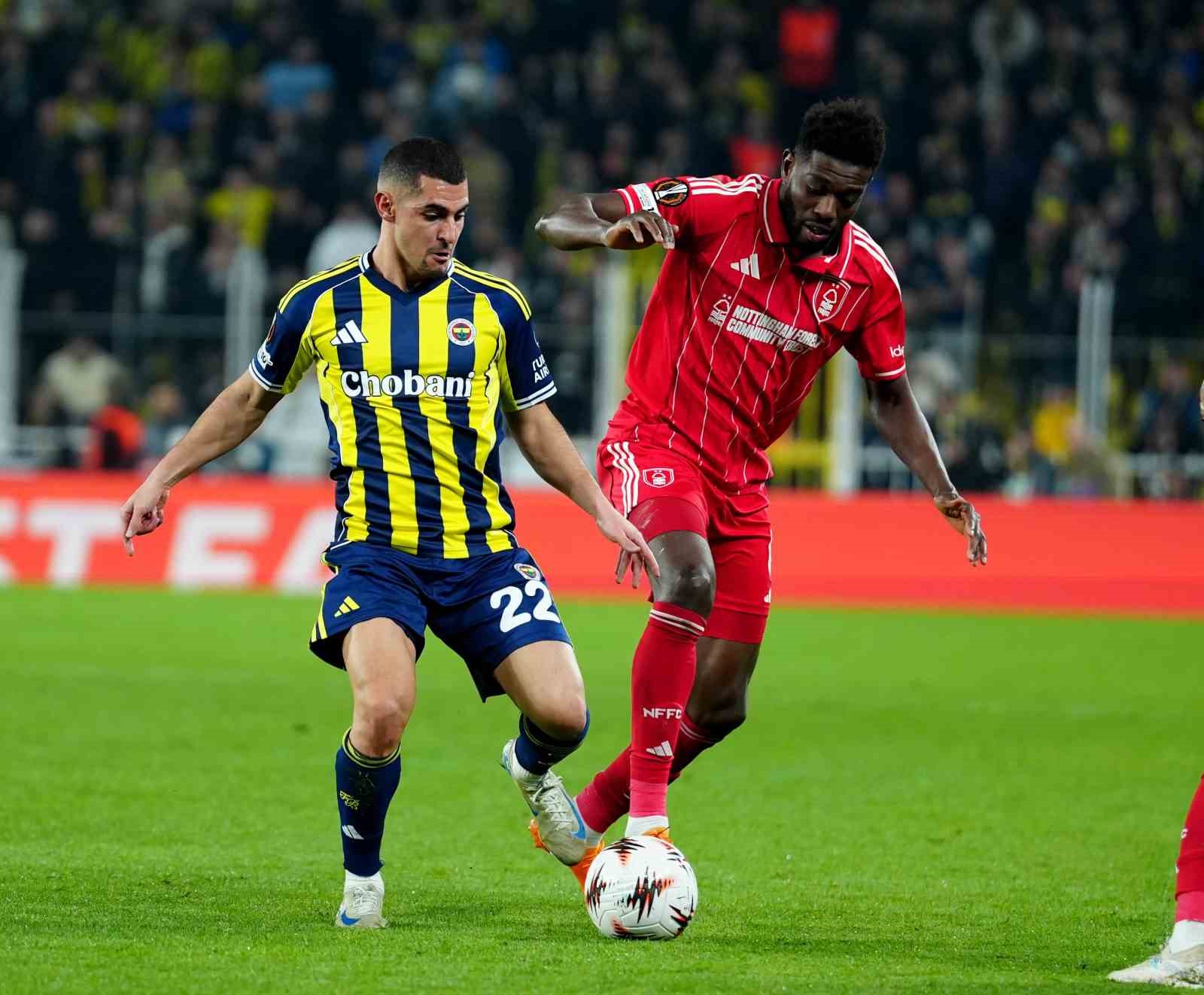 UEFA Avrupa Ligi: Fenerbahçe: 0 - Nottingham Forest: 3 (Maç sonucu)
UEFA Avrupa Ligi: Fenerbahçe: 0 - Nottingham Forest: 3 (Maç sonucu)