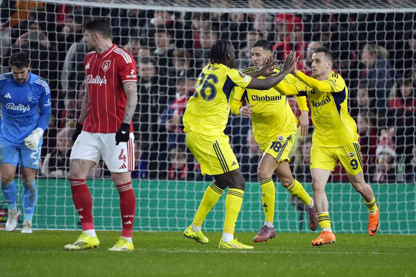 UEFA Avrupa Ligi: Nottingham Forest: 1 - Fenerbahçe: 2 (Maç sonucu)
