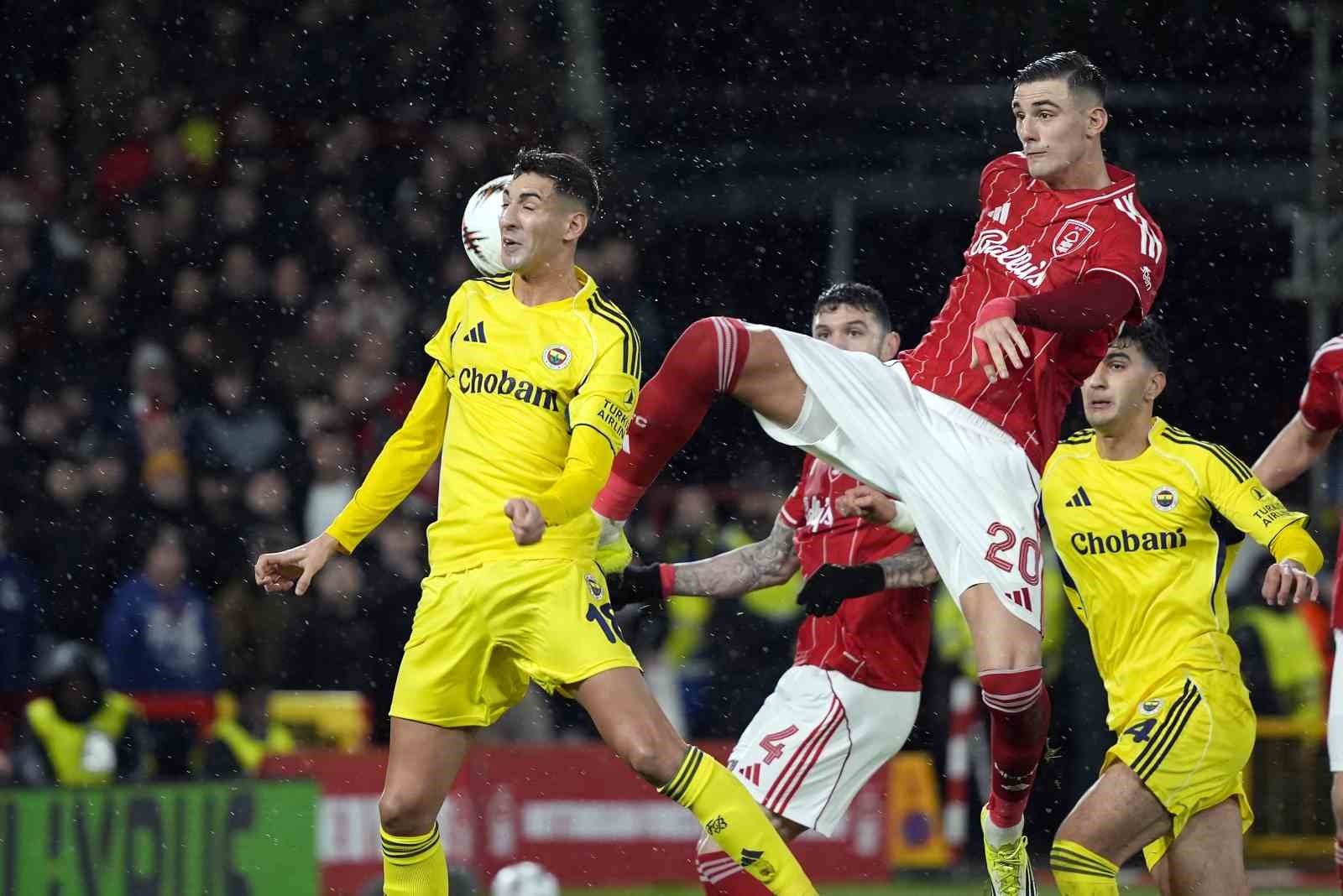 UEFA Avrupa Ligi: Nottingham Forest: 1 - Fenerbahçe: 2 (Maç sonucu)
