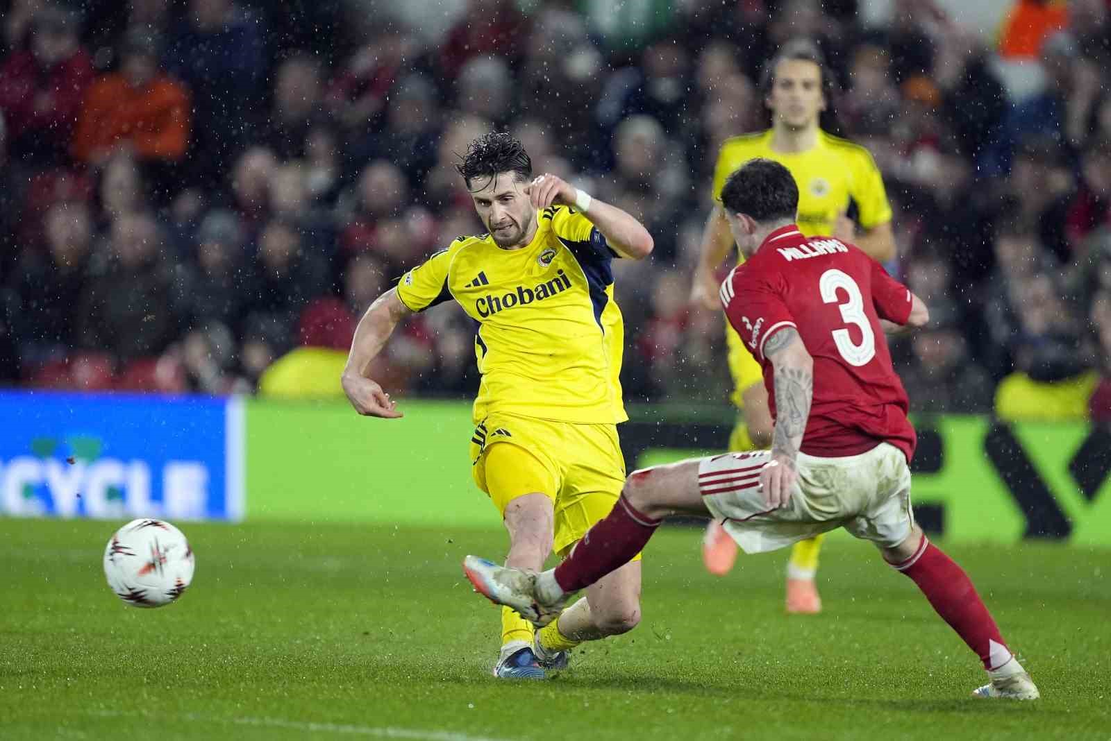 UEFA Avrupa Ligi: Nottingham Forest: 1 - Fenerbahçe: 2 (Maç sonucu)
