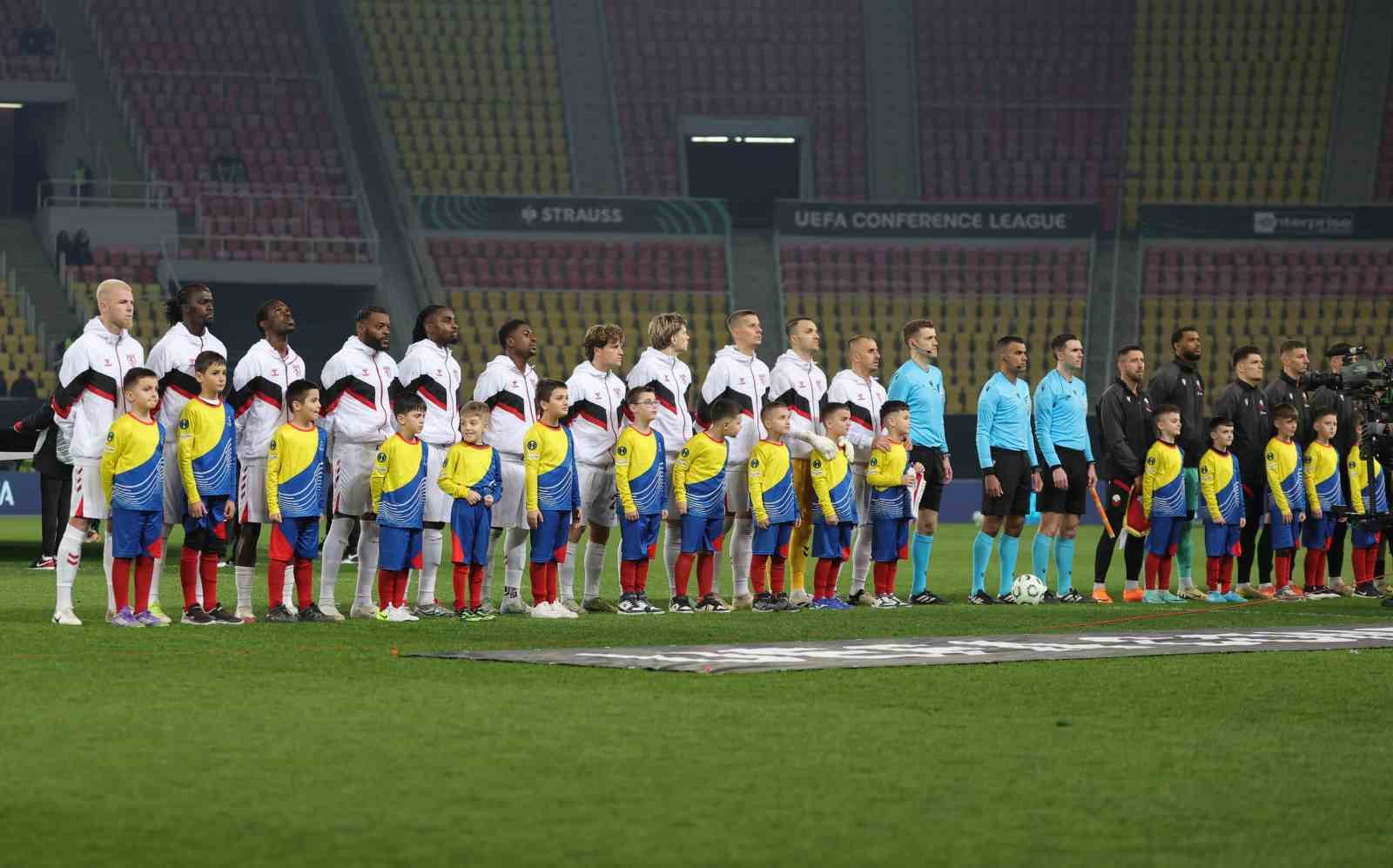 UEFA Konferans Ligi: KF Shkendija: 0 - Samsunspor: 0 (Maç devam ediyor)
