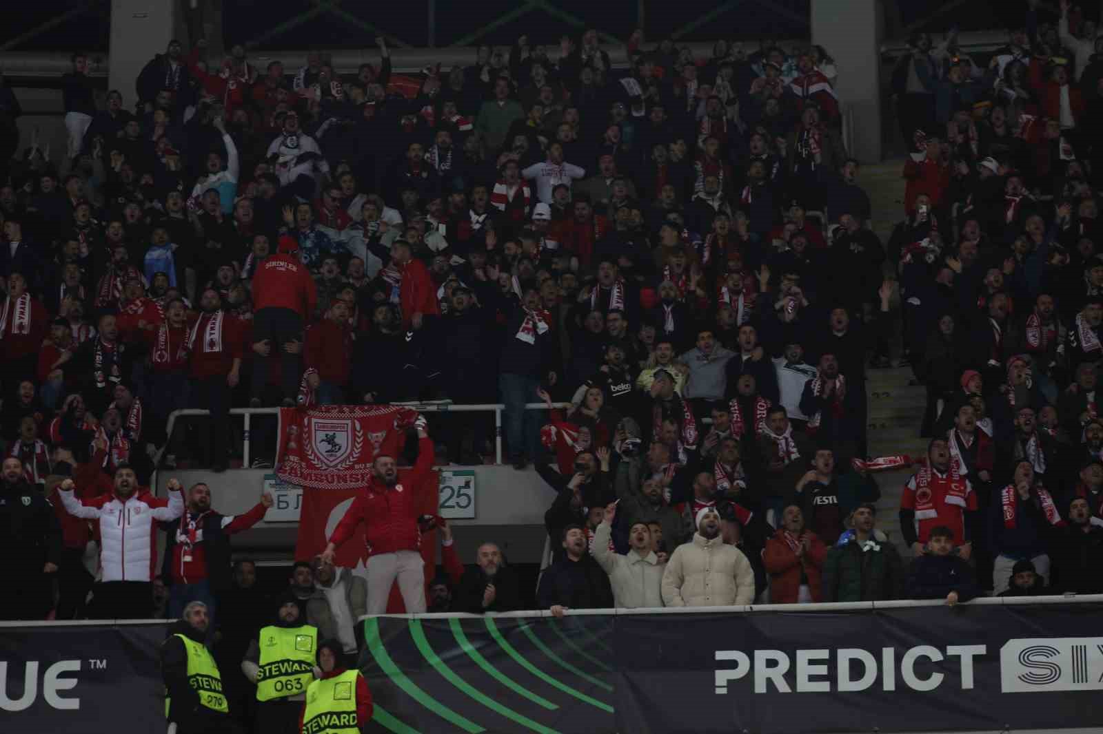 UEFA Konferans Ligi: KF Shkendija: 0 - Samsunspor: 0 (Maç devam ediyor)
