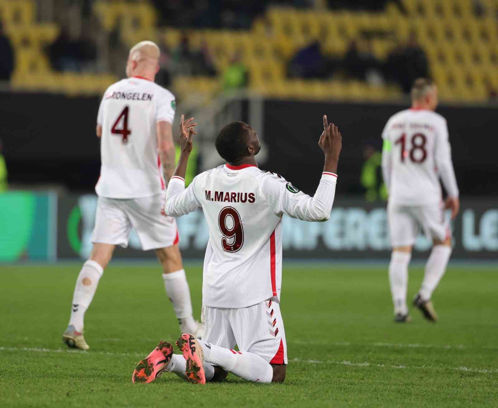 UEFA Konferans Ligi: KF Shkendija: 0 - Samsunspor: 1 (Maç sonucu)
