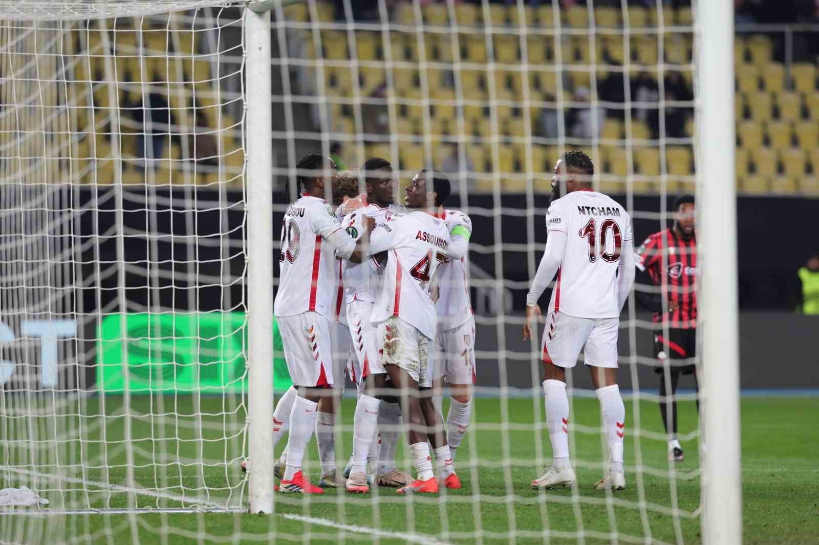 UEFA Konferans Ligi: KF Shkendija: 0 - Samsunspor: 1 (Maç sonucu)
