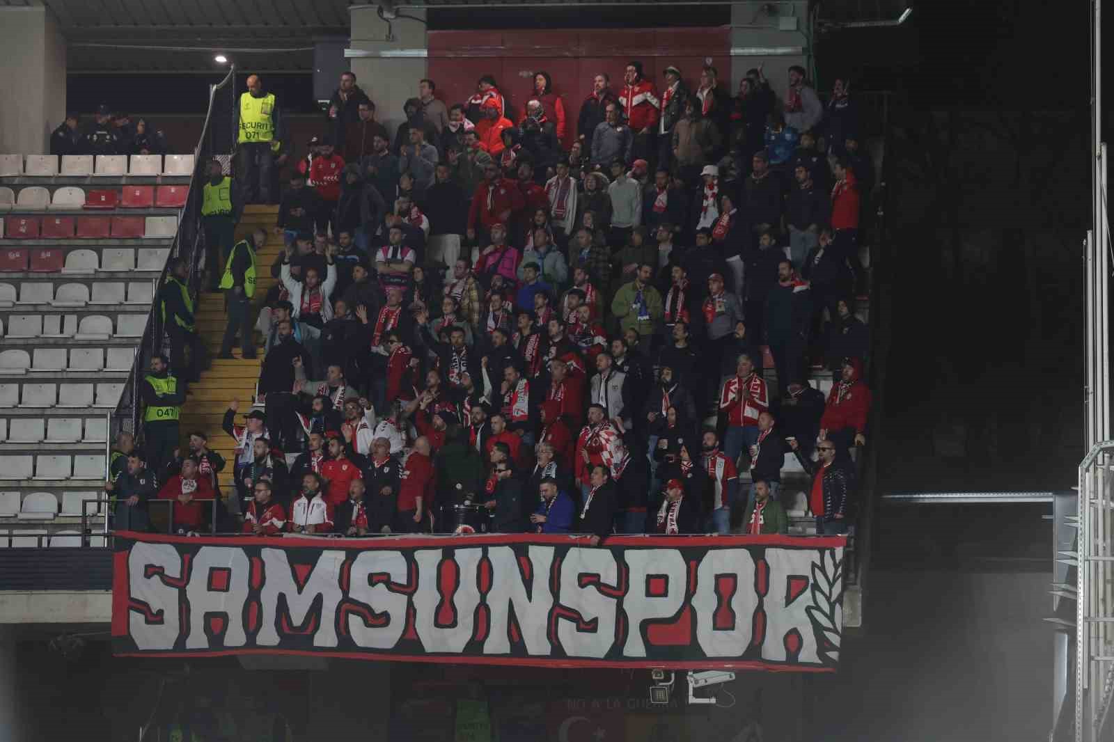 UEFA Konferans Ligi: Rayo Vallecano: 0 - Samsunspor: 1 (Maç sonucu)
