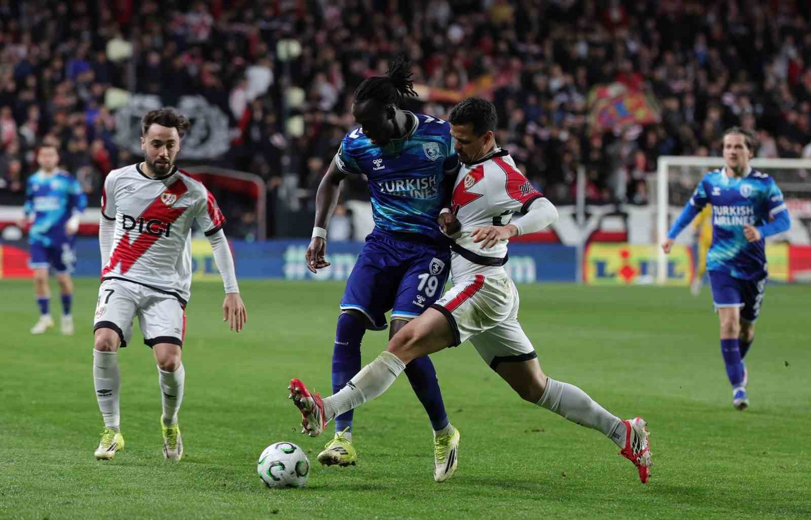 UEFA Konferans Ligi: Rayo Vallecano: 0 - Samsunspor: 1 (Maç sonucu)
