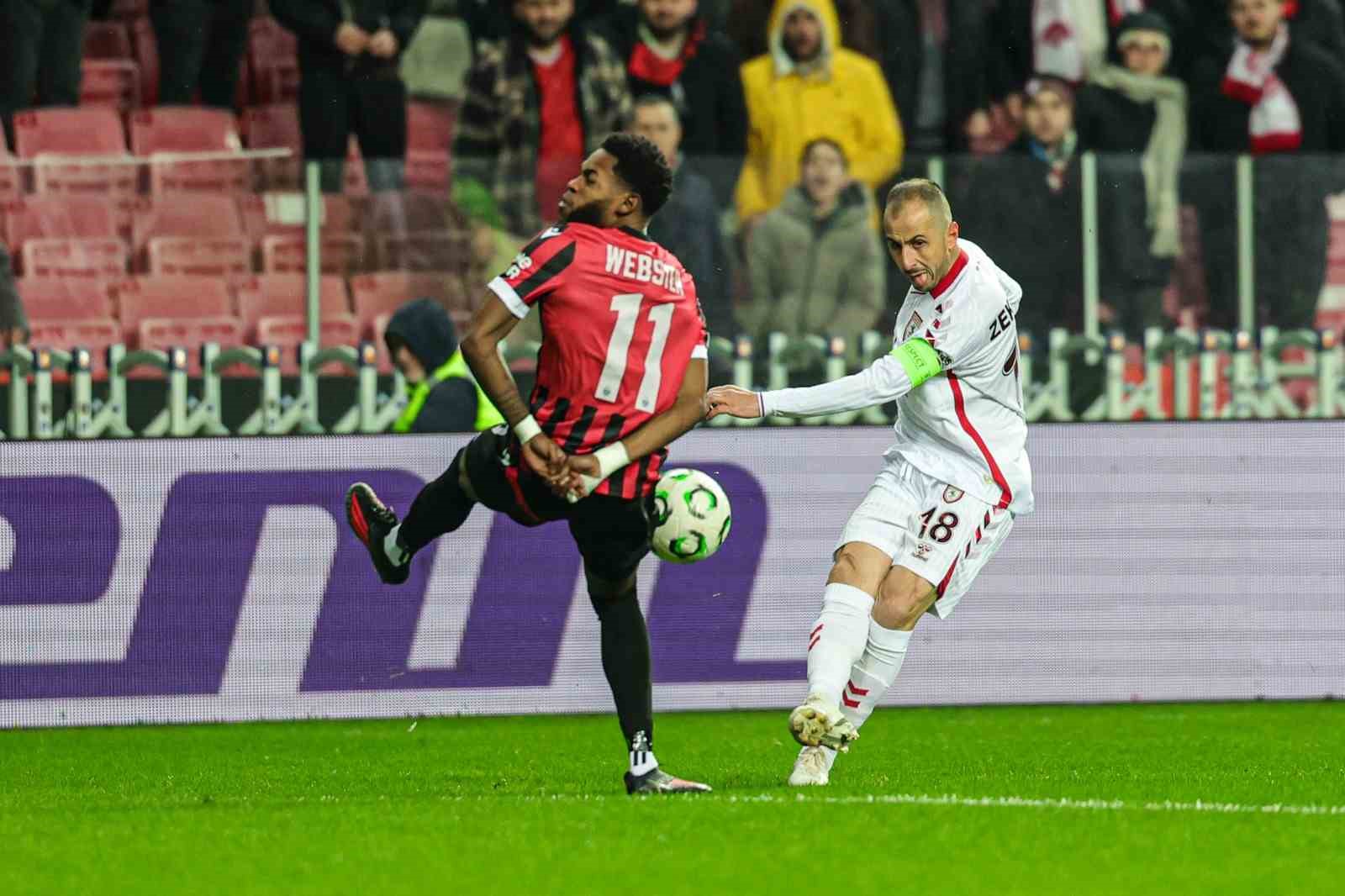 UEFA Konferans Ligi: Samsunspor: 0 - Shkendija: 0 (İlk yarı)
