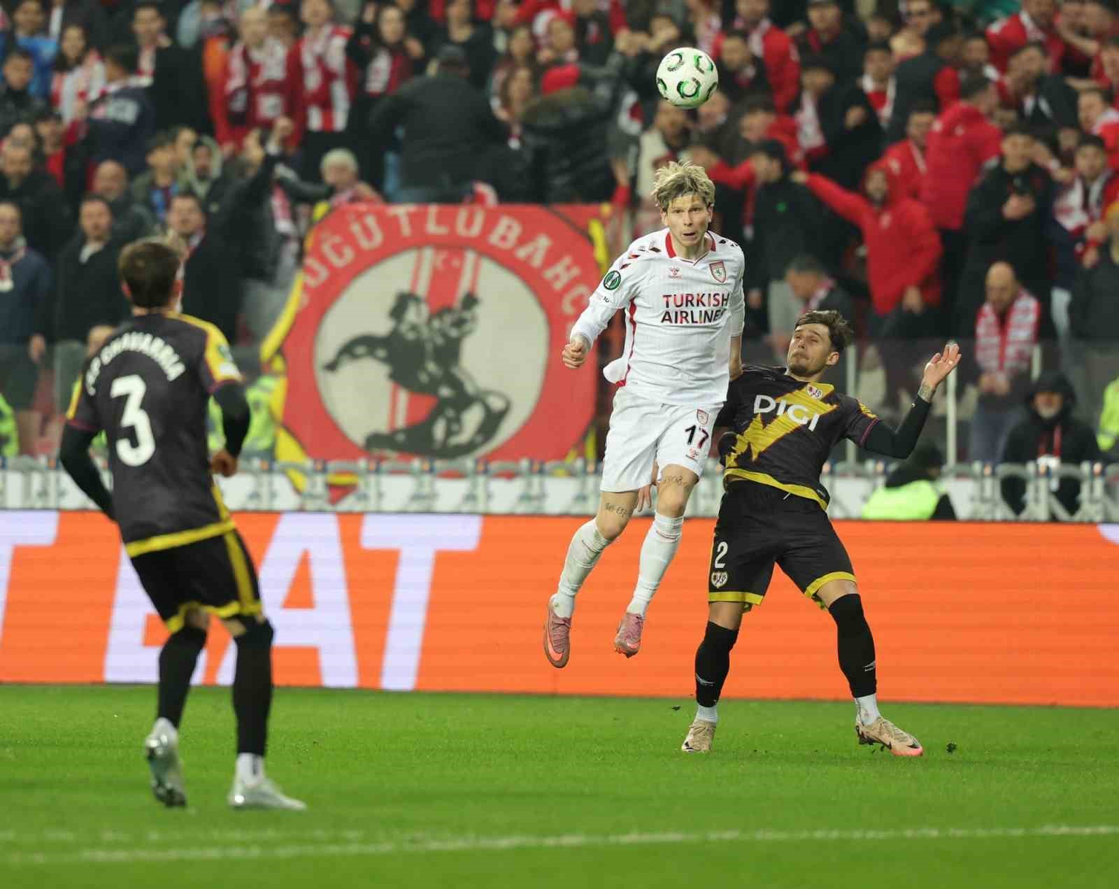 UEFA Konferans Ligi: Samsunspor: 1 - Rayo Vallecano: 3 (Maç sonucu)

