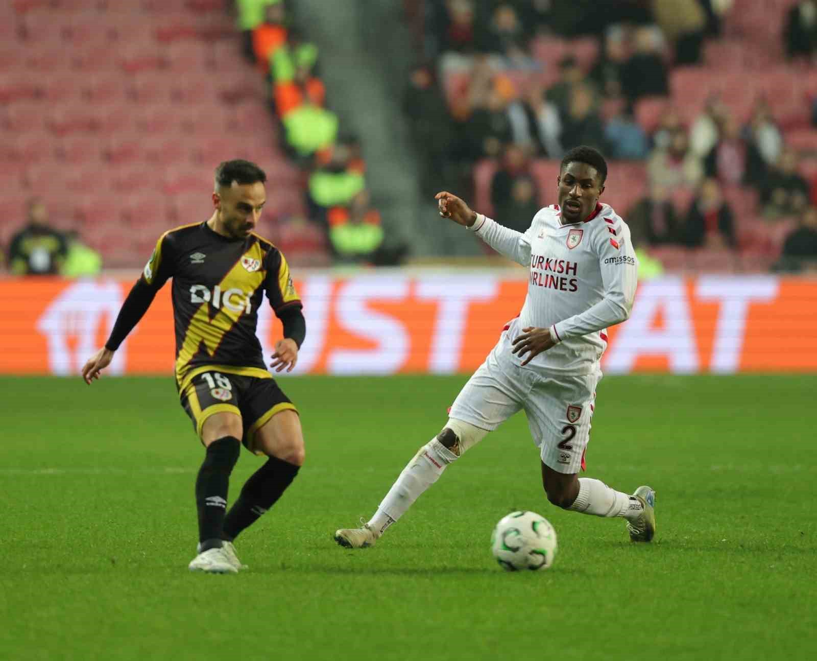 UEFA Konferans Ligi: Samsunspor: 1 - Rayo Vallecano: 3 (Maç sonucu)
