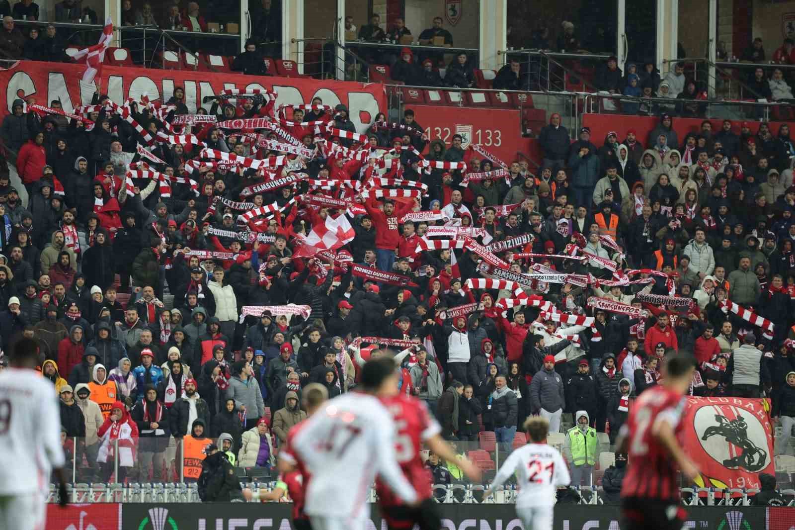 UEFA Konferans Ligi: Samsunspor: 4 - Shkendija: 0 (Maç sonucu)
UEFA Konferans Ligi: Samsunspor: 4 - Shkendija: 0 (Maç sonucu)