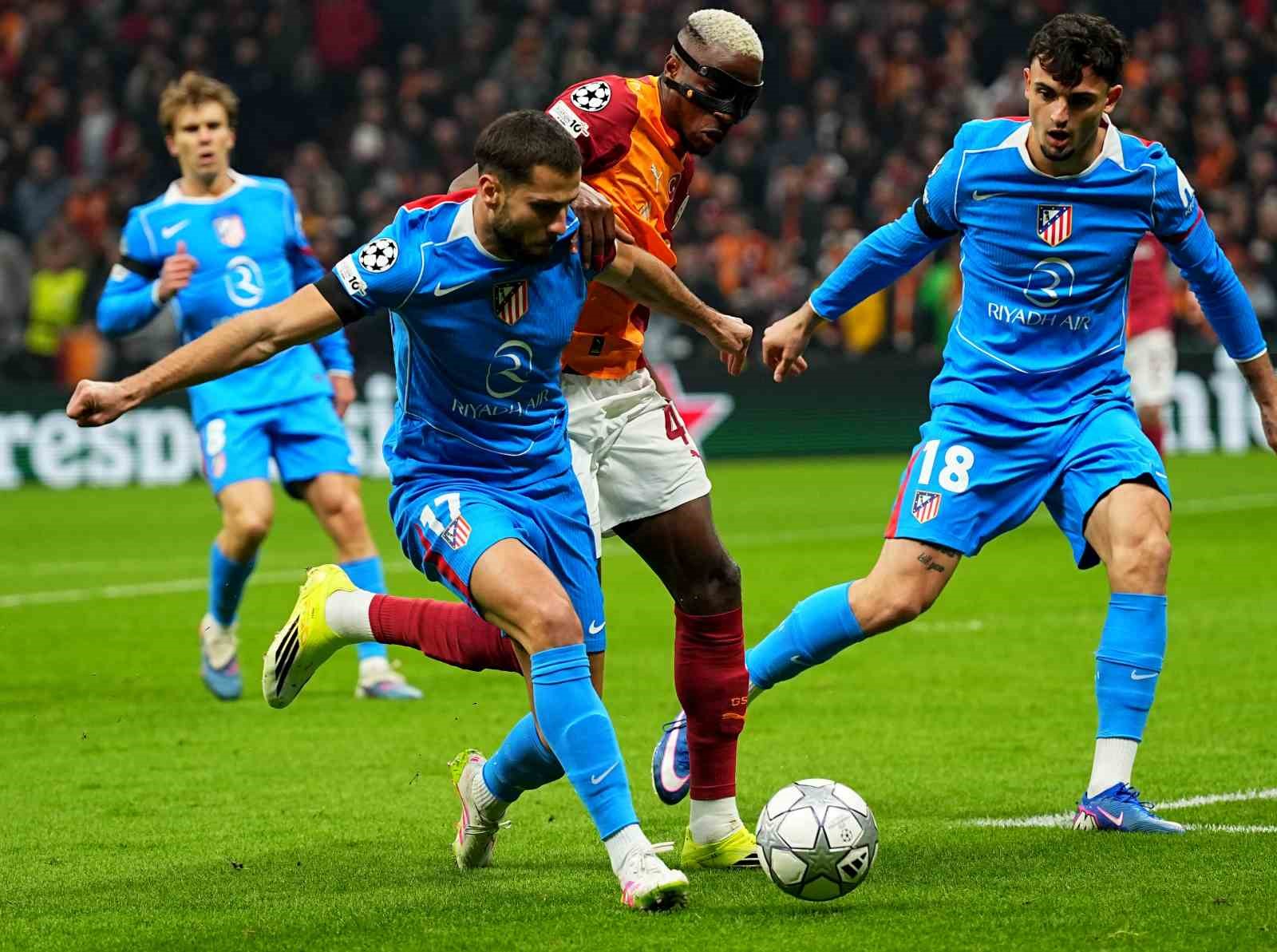 UEFA Şampiyonlar Ligi: Galatasaray: 0 - Atletico Madrid: 1 (Maç devam ediyor)
