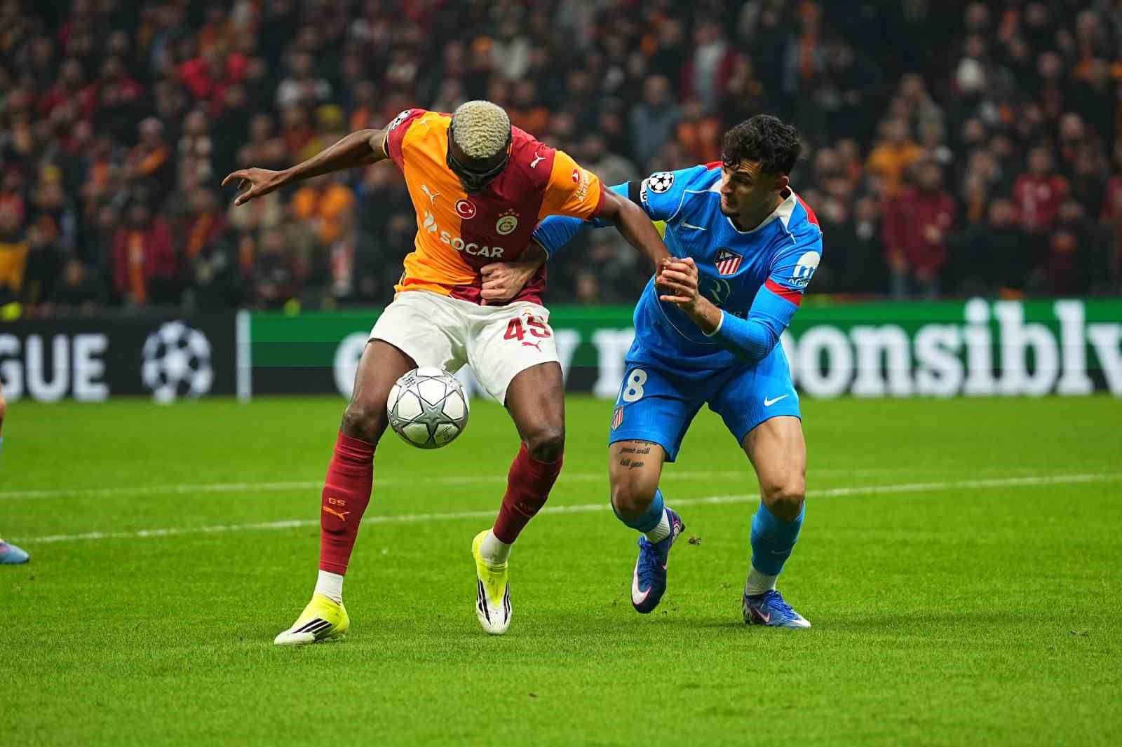 UEFA Şampiyonlar Ligi: Galatasaray: 0 - Atletico Madrid: 1 (Maç devam ediyor)
