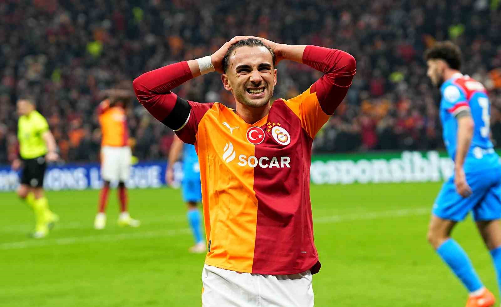 UEFA Şampiyonlar Ligi: Galatasaray: 1 - Atletico Madrid: 1 (İlk yarı)
