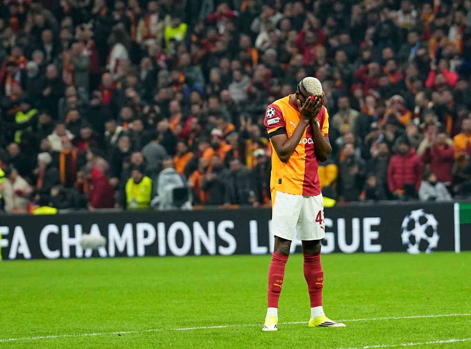 UEFA Şampiyonlar Ligi: Galatasaray: 1 - Atletico Madrid: 1 (İlk yarı)
