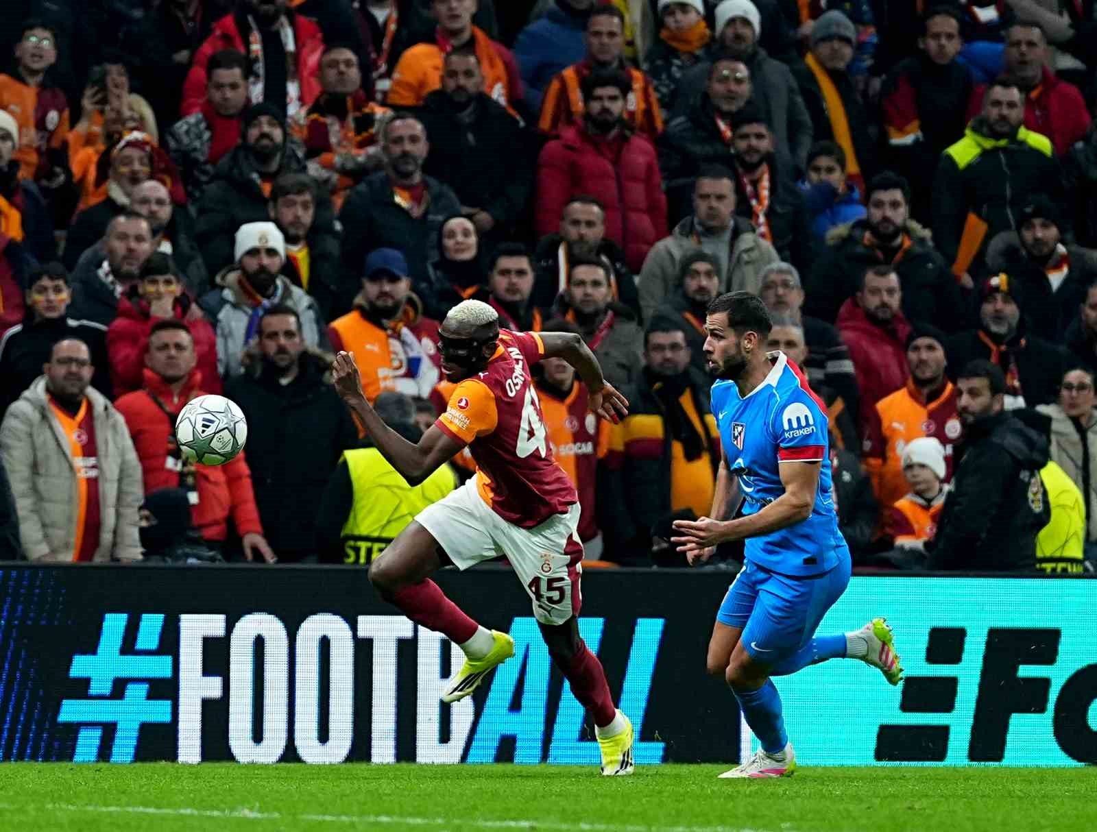 UEFA Şampiyonlar Ligi: Galatasaray: 1 - Atletico Madrid: 1 (Maç sonucu)
