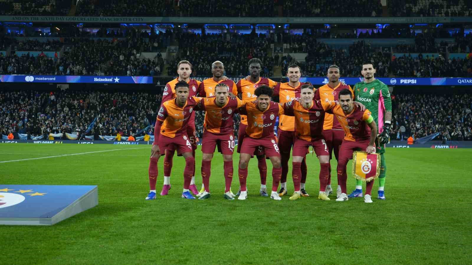 UEFA Şampiyonlar Ligi: Manchester City: 2 - Galatasaray: 0 (İlk yarı)
