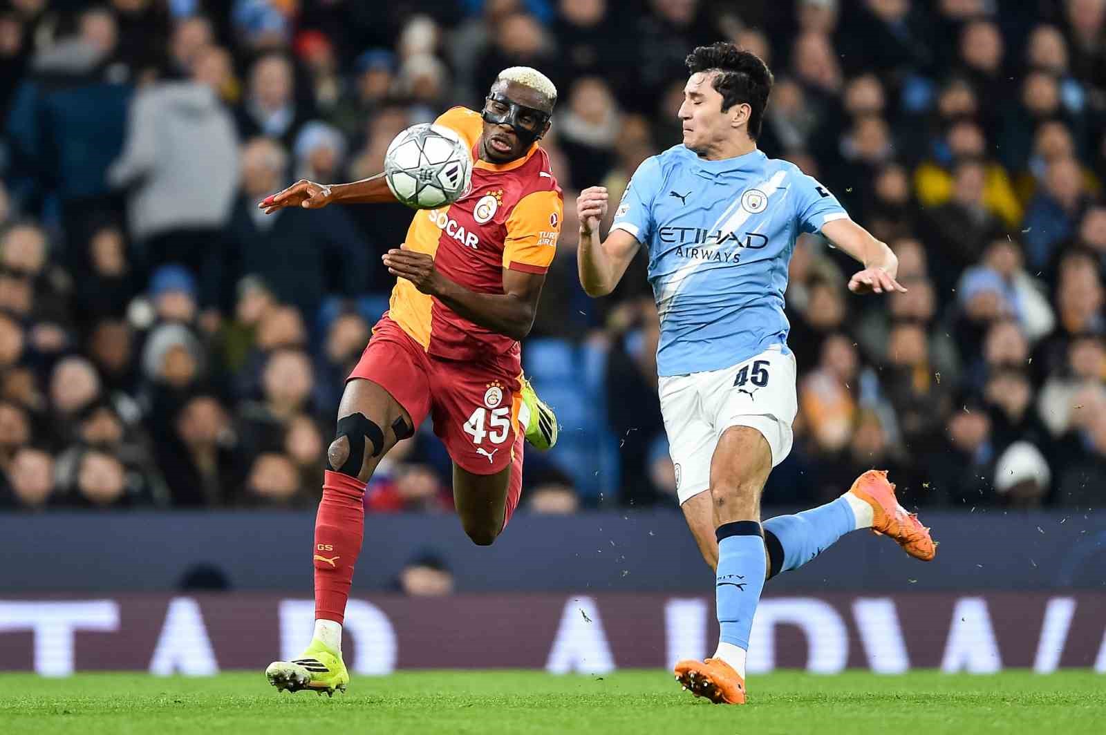 UEFA Şampiyonlar Ligi: Manchester City: 2 - Galatasaray: 0 (Maç sonucu)
