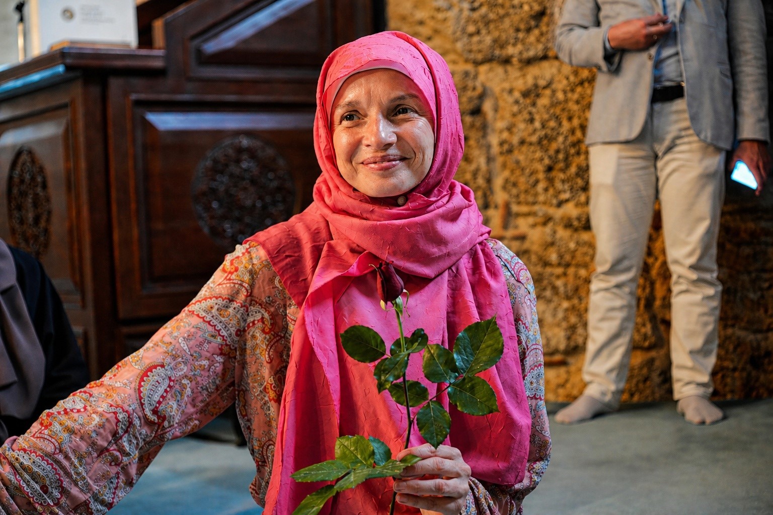 Ukraynalı yoga eğitmeni Lena, Müslüman olup Meryem ismini aldı
