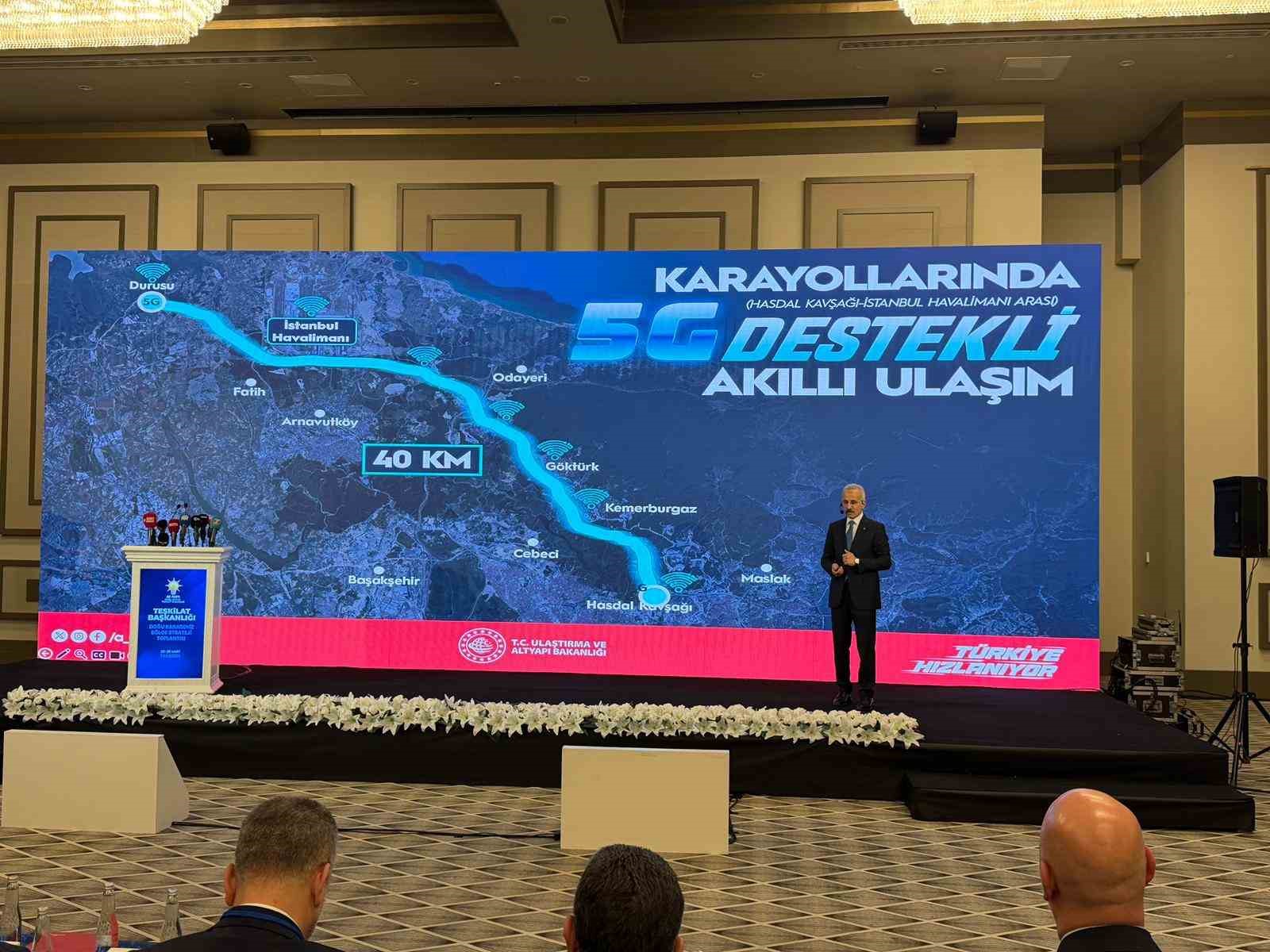 Ulaştırma ve Altyapı Bakanı Uraloğlu: "Karadeniz’e demiryolu Samsun’dan Sarp’a uzanacak"
