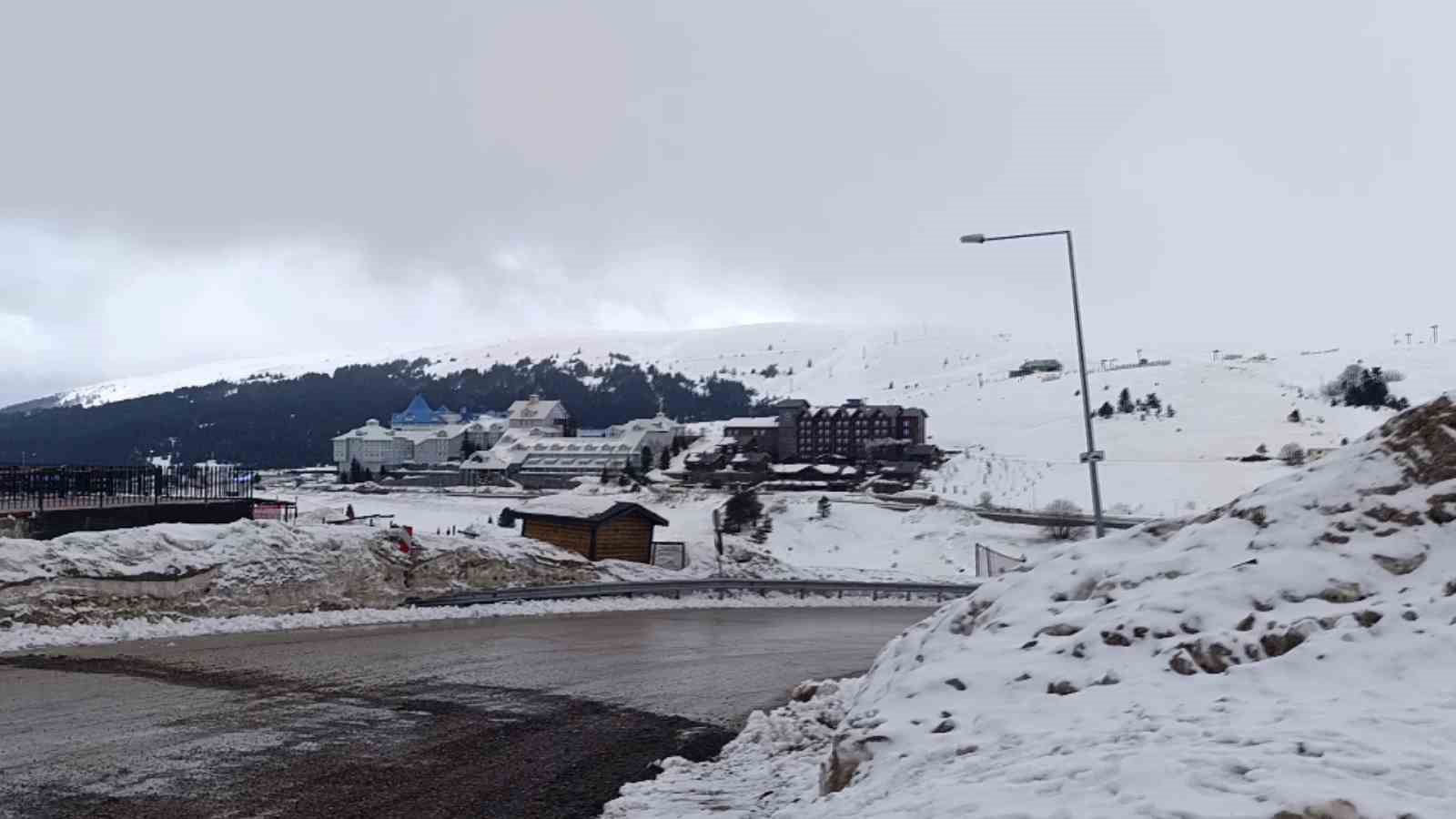 Uludağ’da kar bereketi hem turizmi hem barajları sevindirdi
