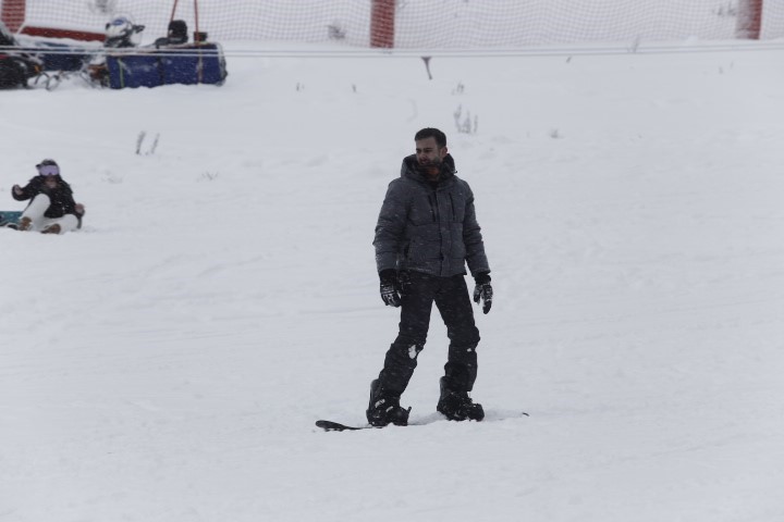 Uludağ’da kar kalınlığı 95 santimetreye ulaştı
