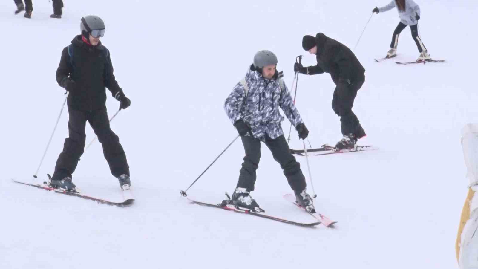 Uludağ’da sömestir tatilinin son gününde yoğunluk sürüyor
